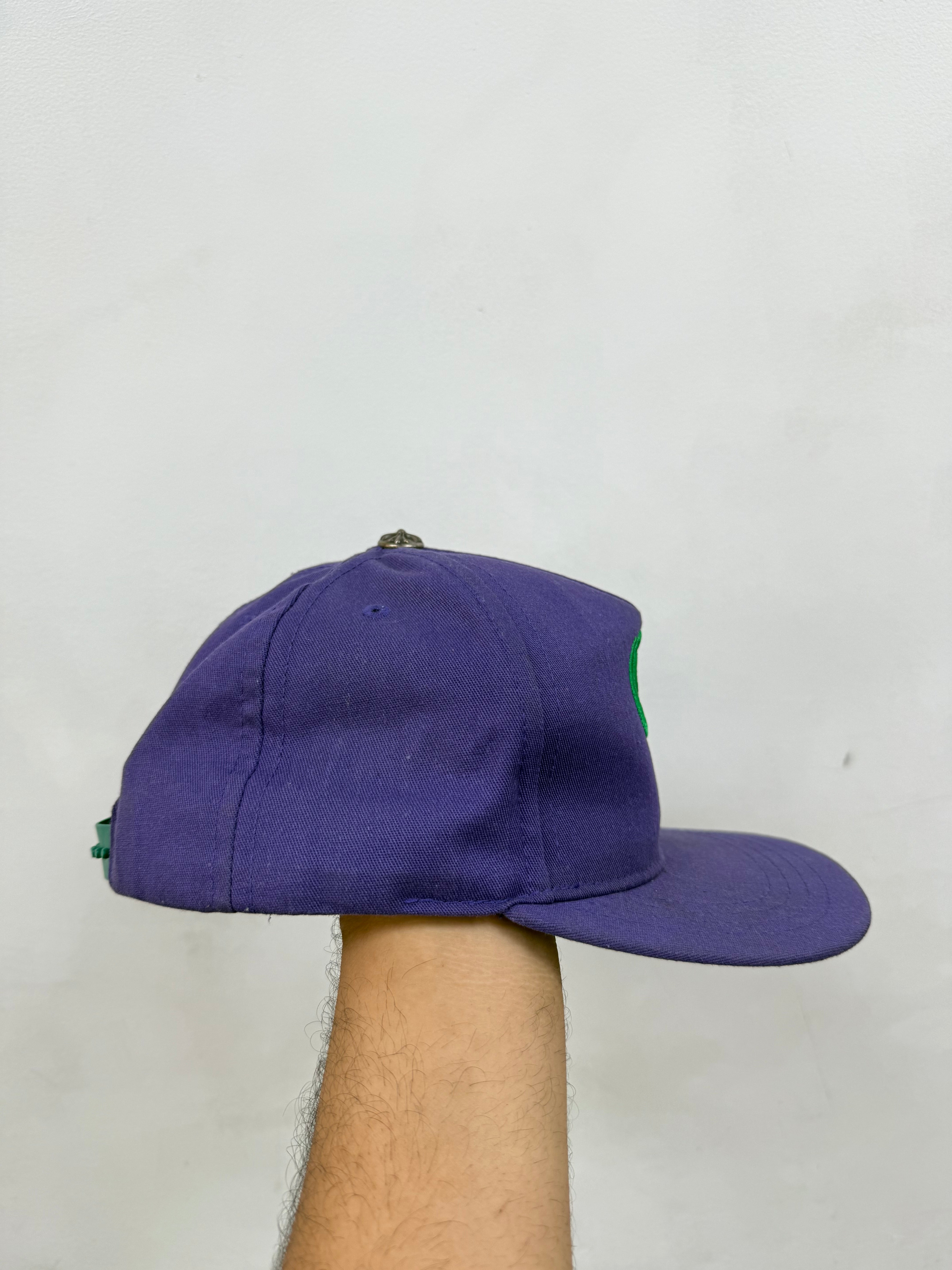 Chrome Hearts Purple Green CH Baseball Trucker Hat