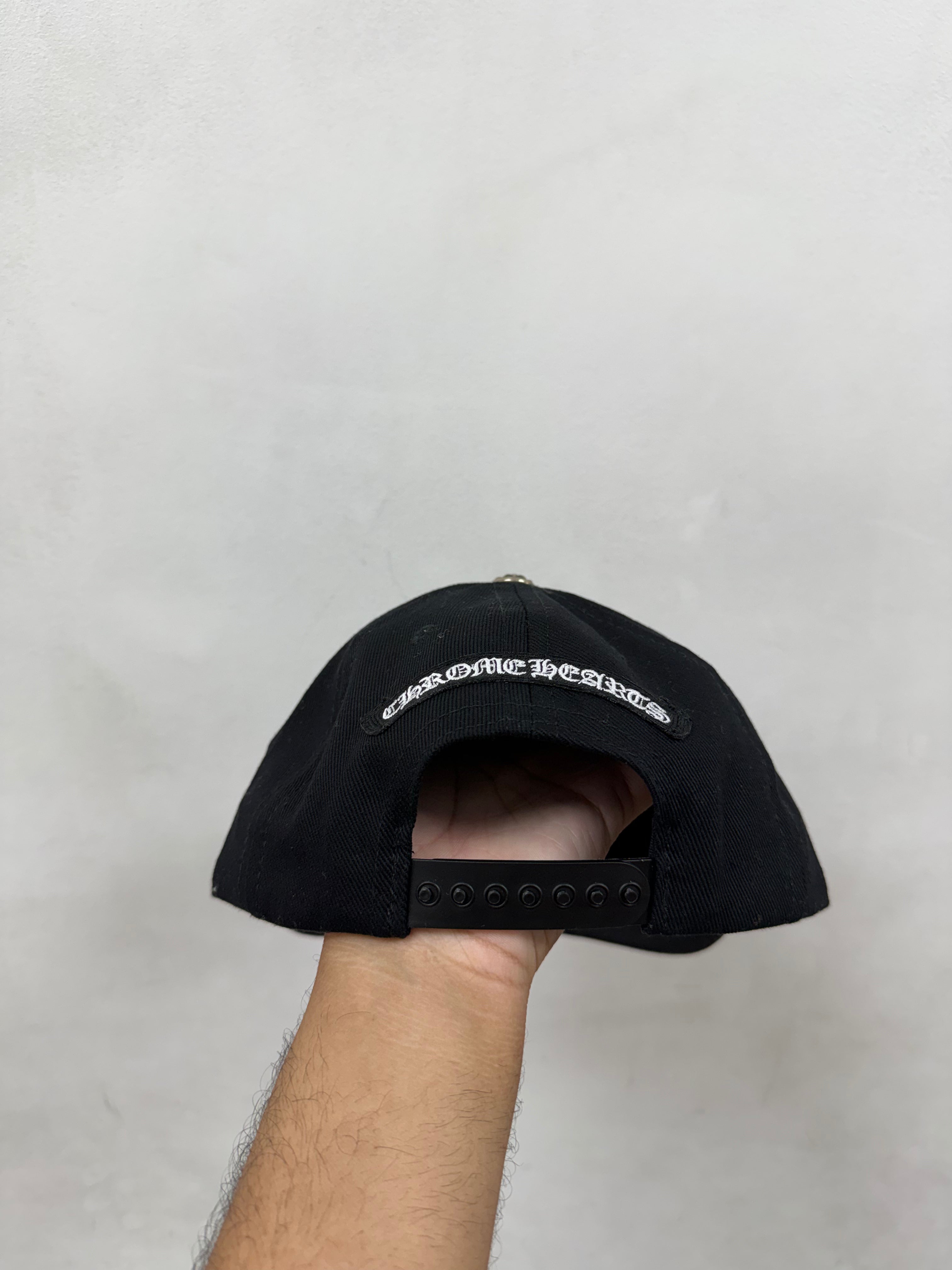 Chrome Hearts Black RS3 Baseball Trucker Hat