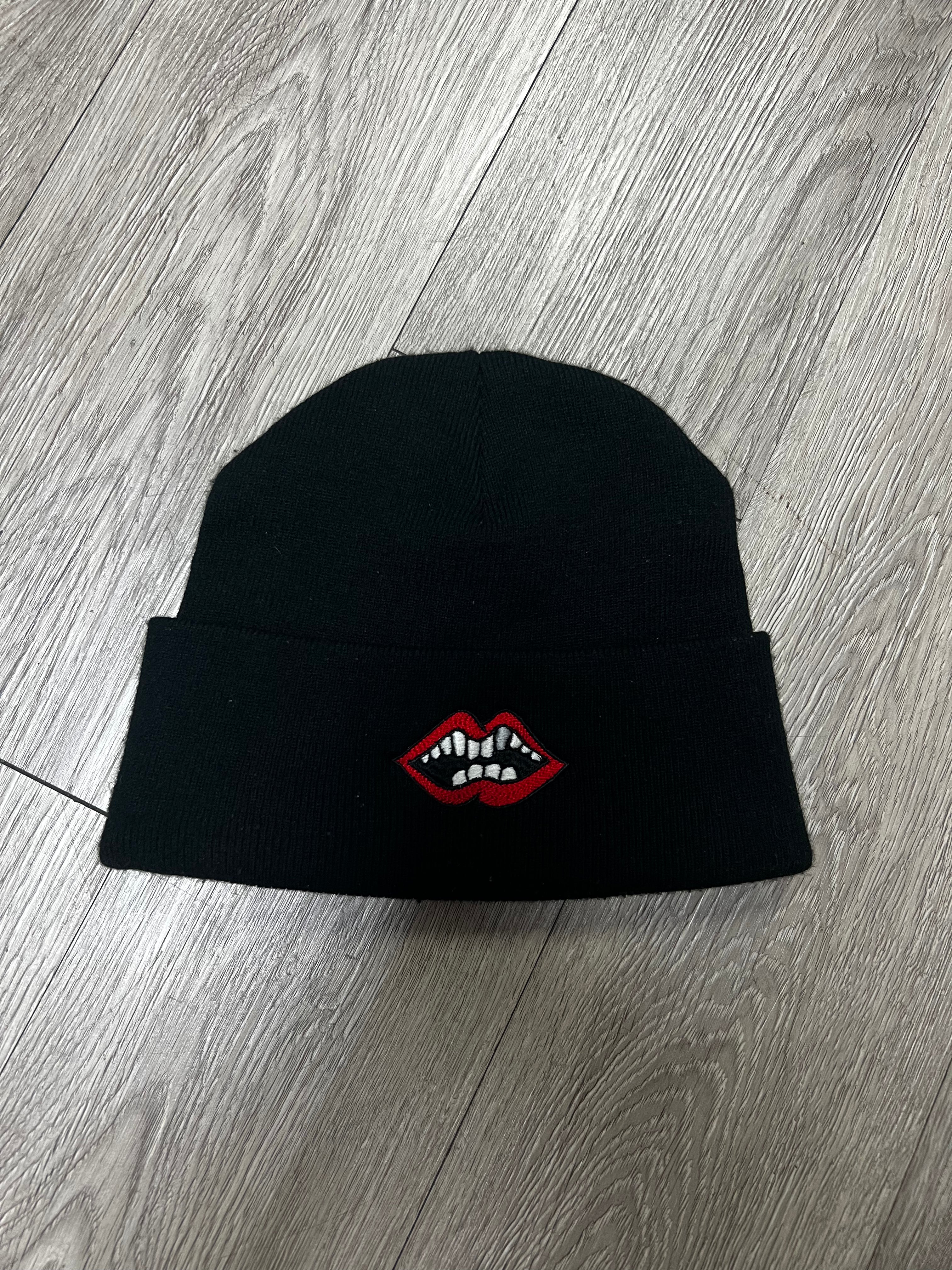 Chrome Hearts Black Matty Boy Chomper Beanie