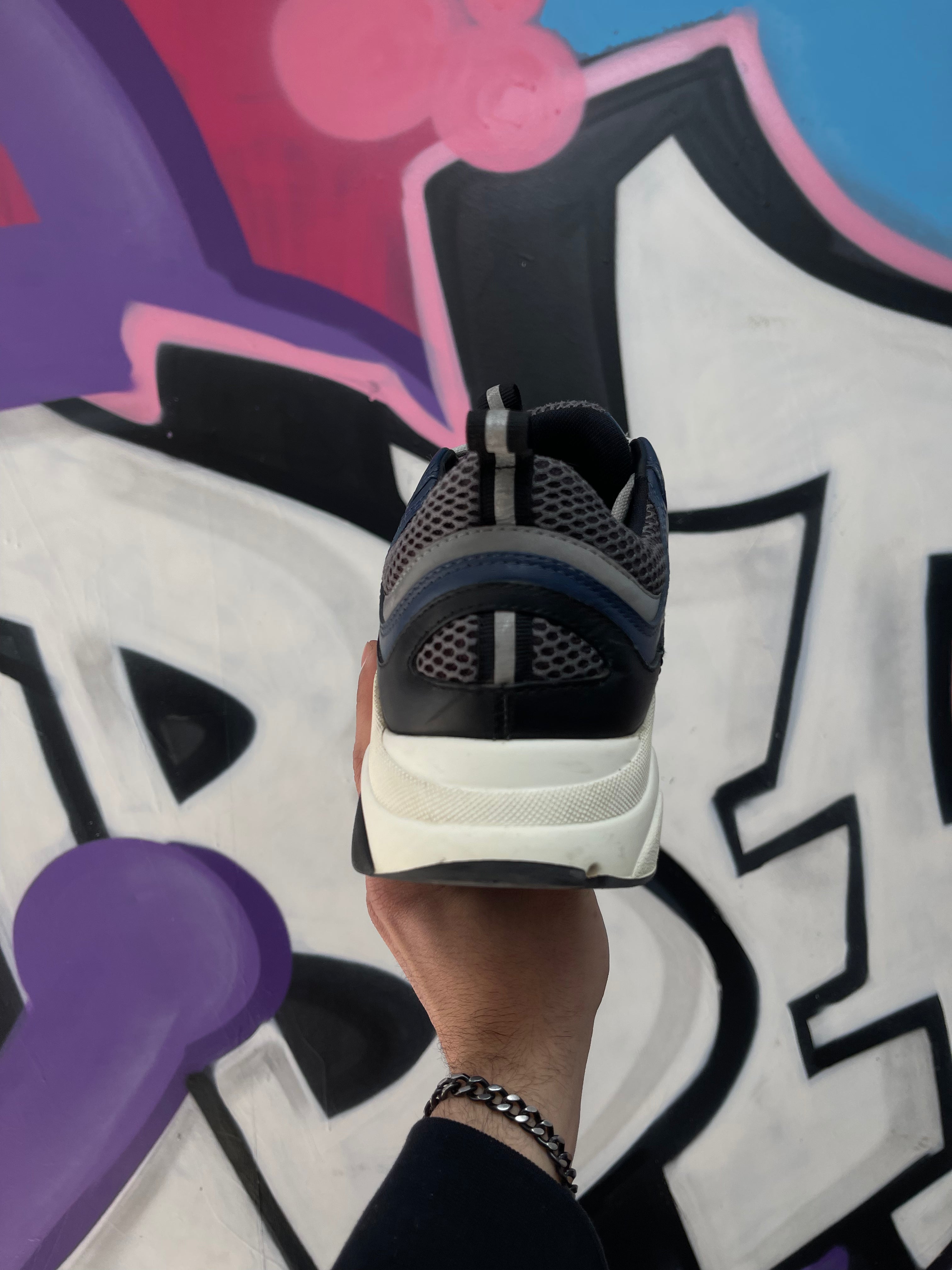 Dior B22 Navy Sneakers