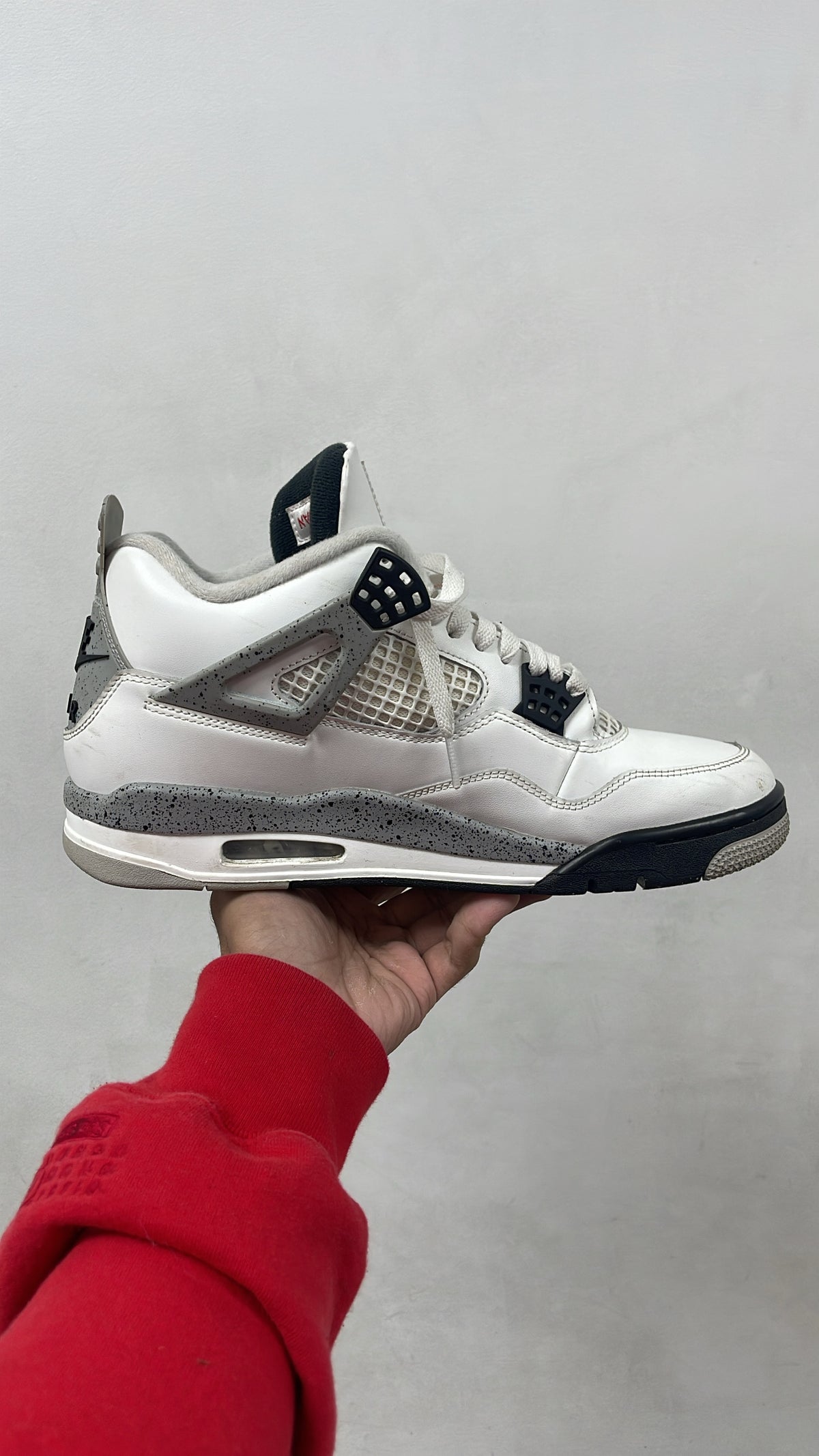 Jordan 4 White Cement Sneakers