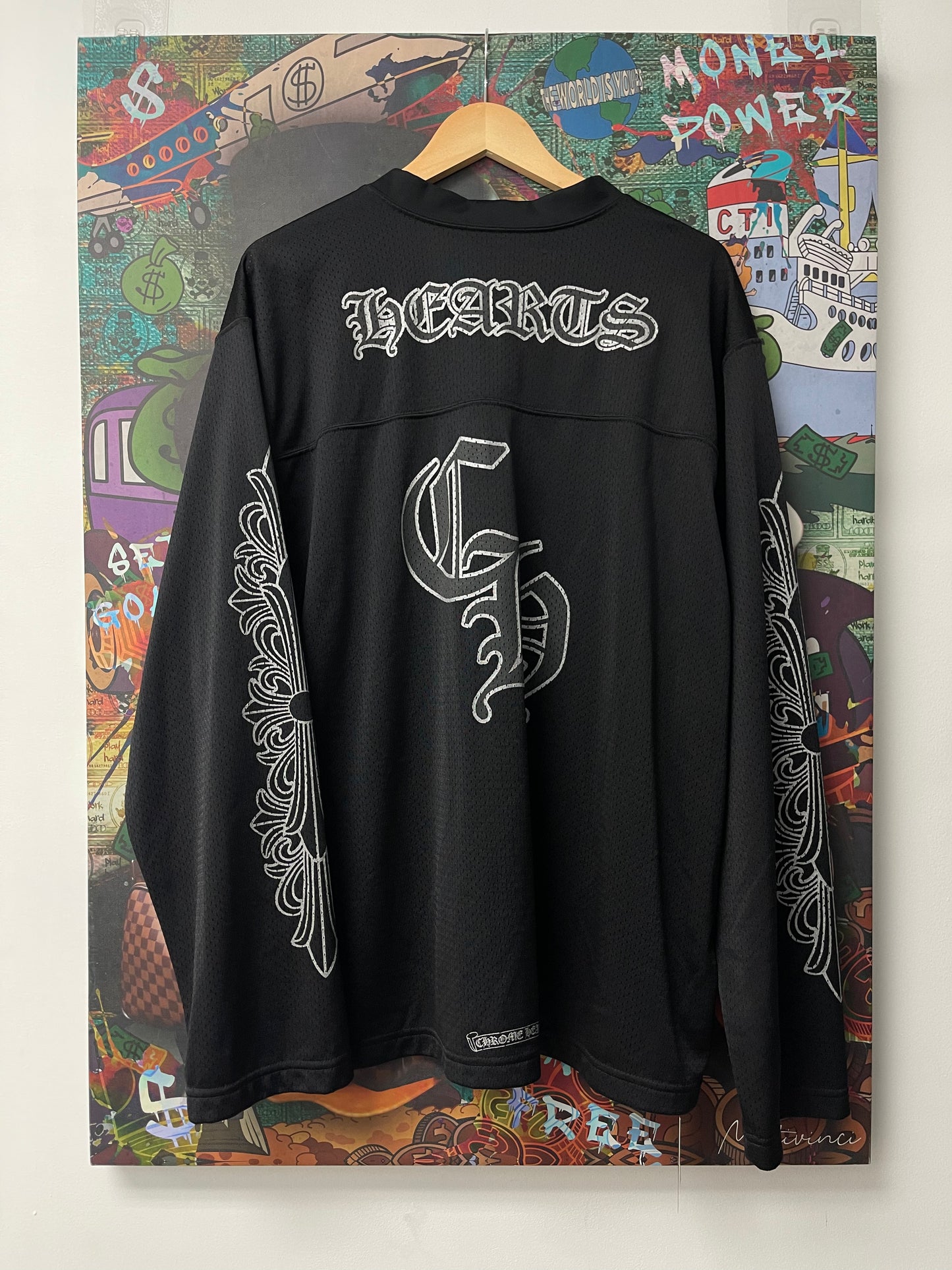 Chrome Hearts Black LS Jersey