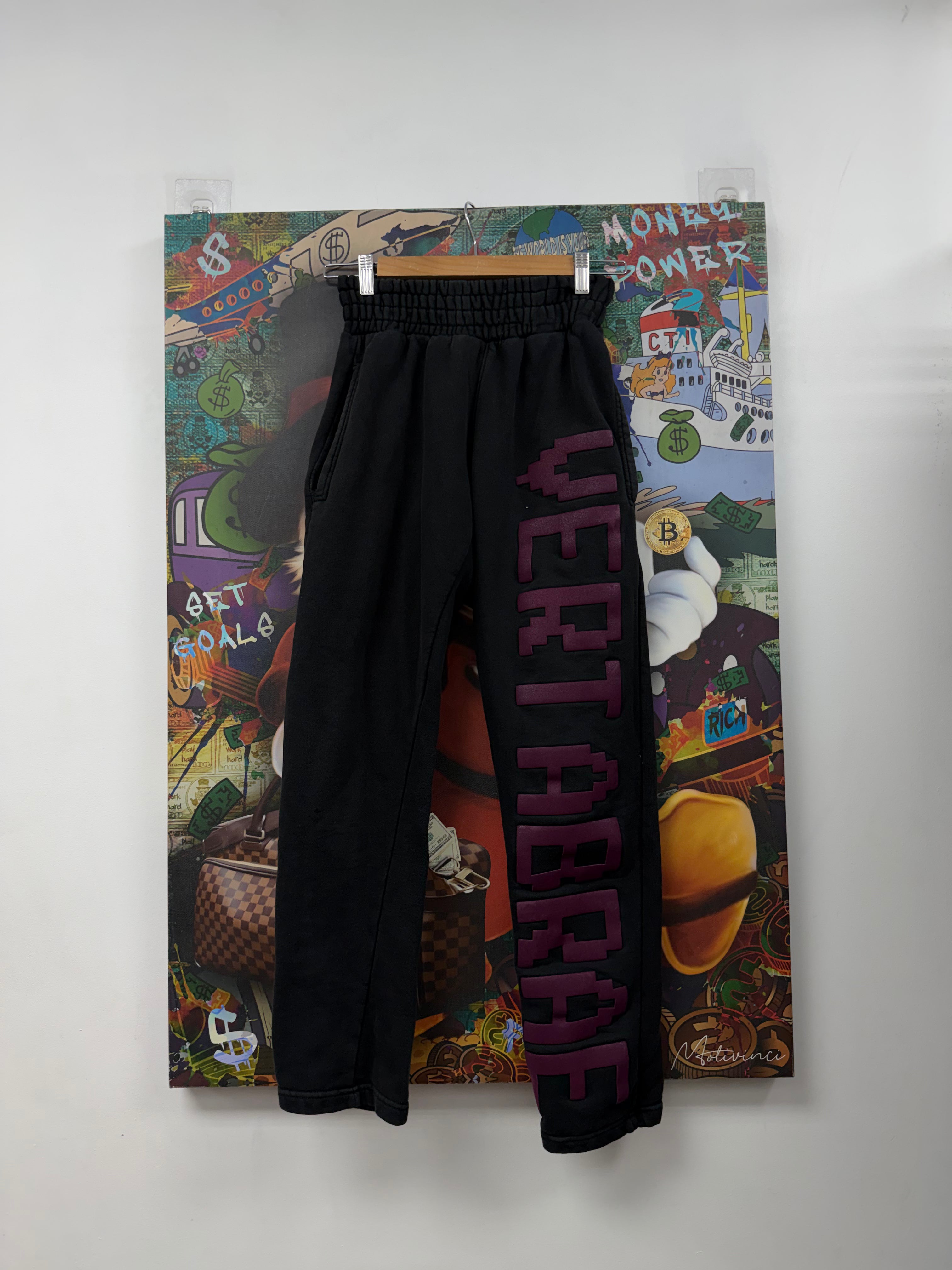 Vertabrae Blue Purple Logo Sweats