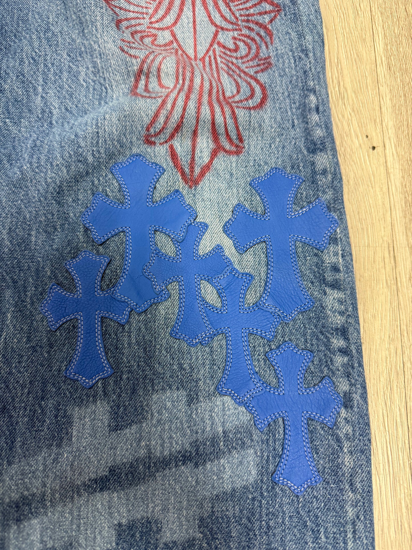 Chrome Hearts Stencil Denim