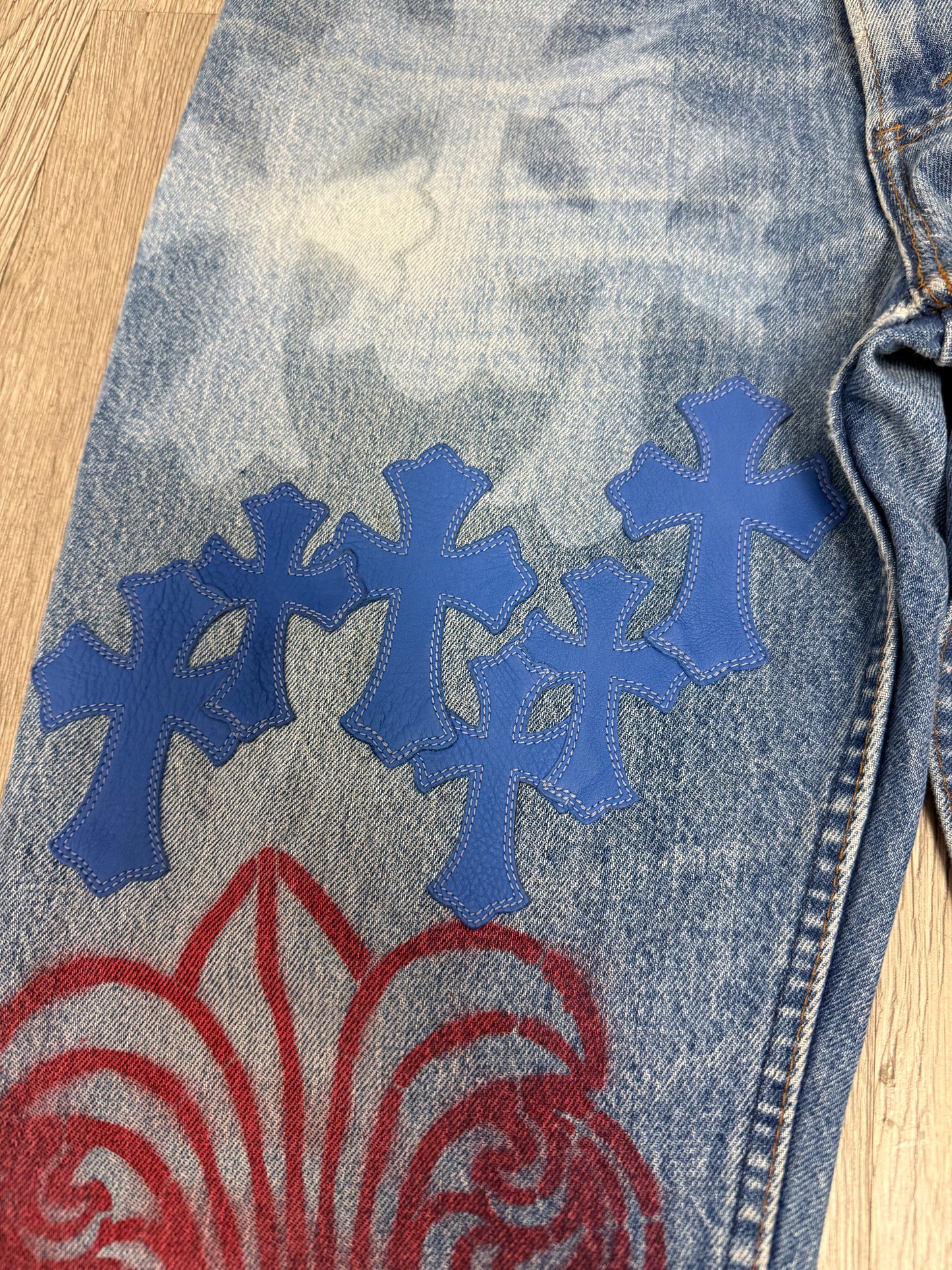 Chrome Hearts Stencil Denim