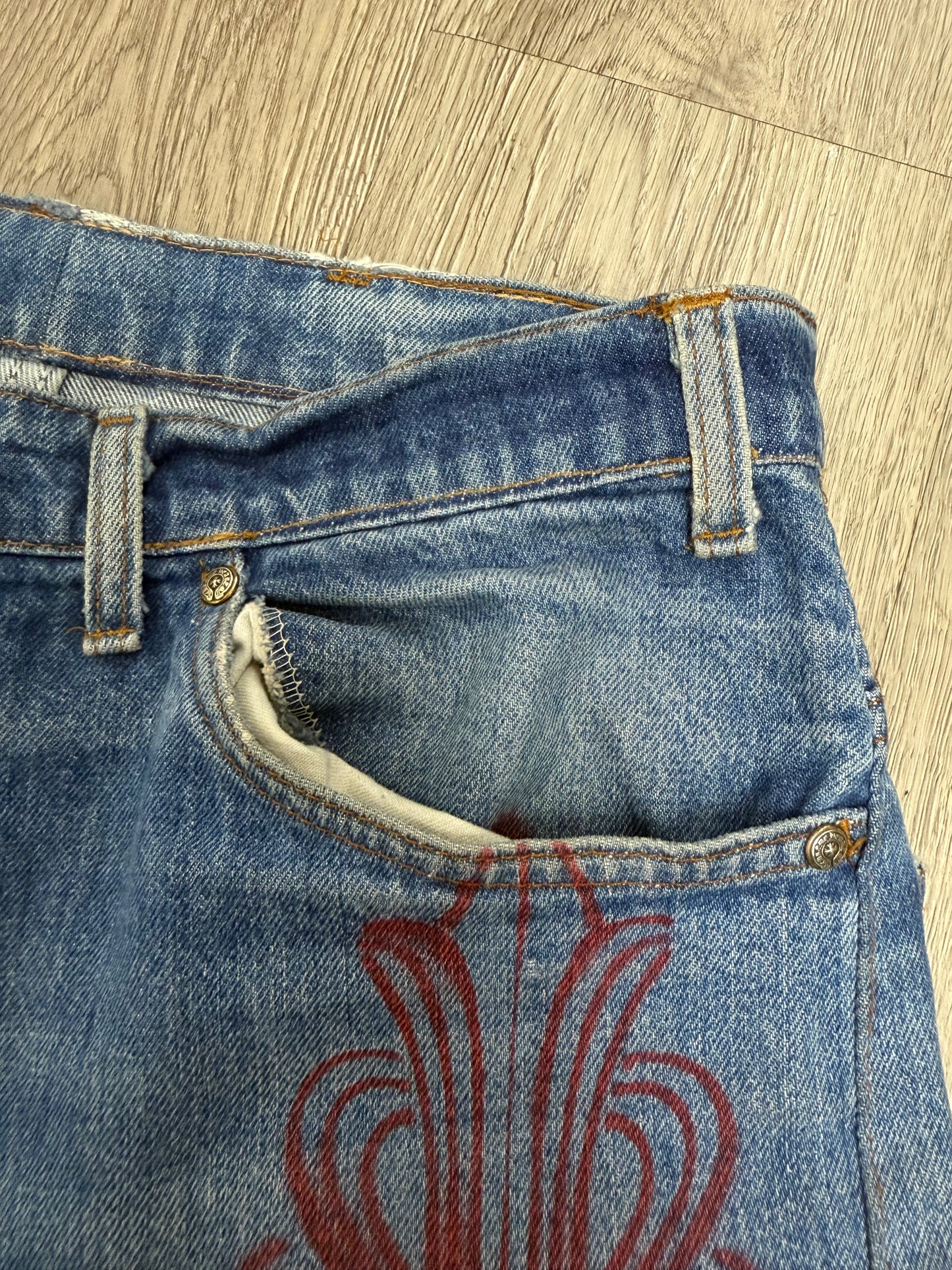 Chrome Hearts Stencil Denim