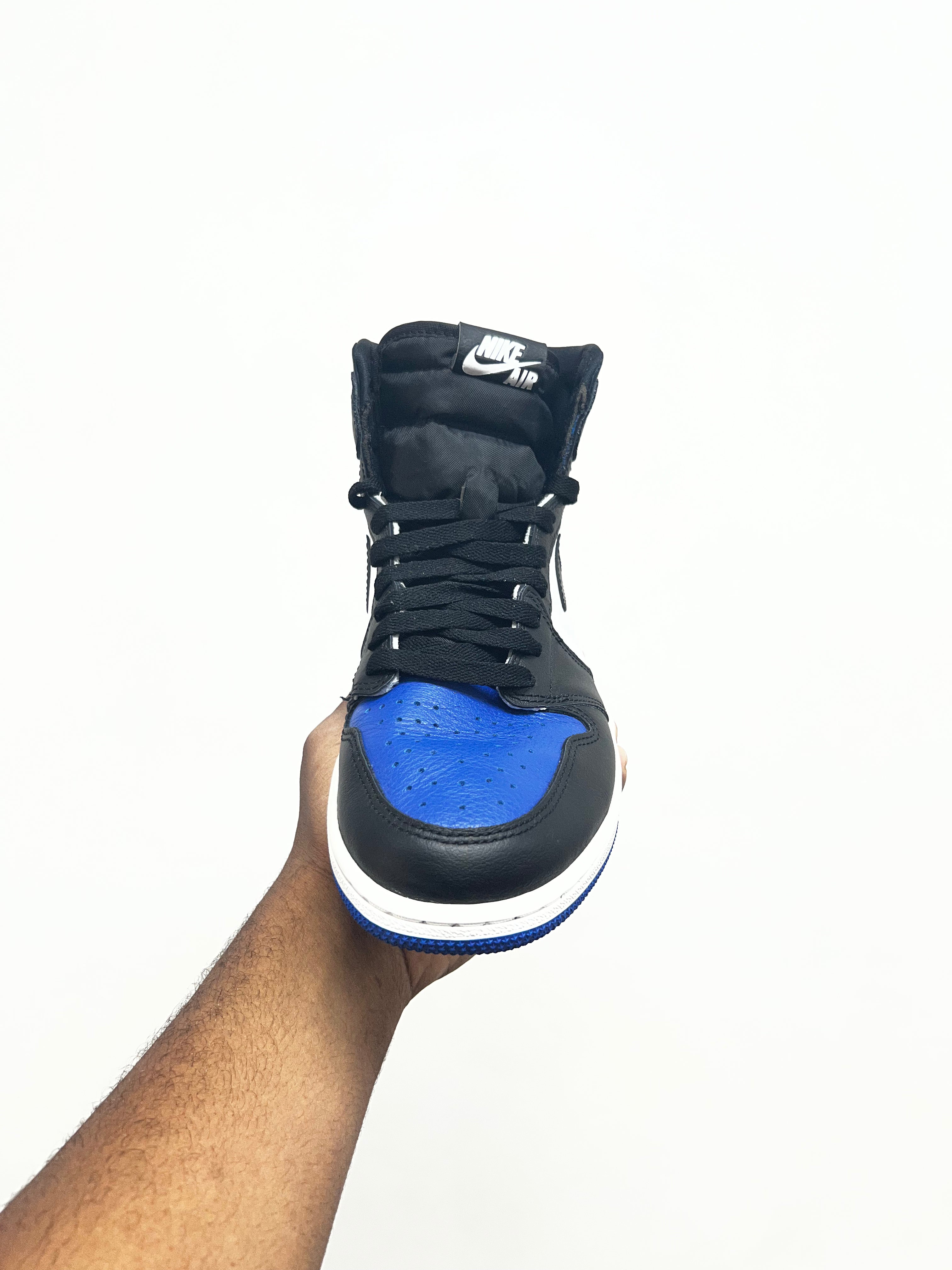 Jordan 1 Royal Toe Sneakers
