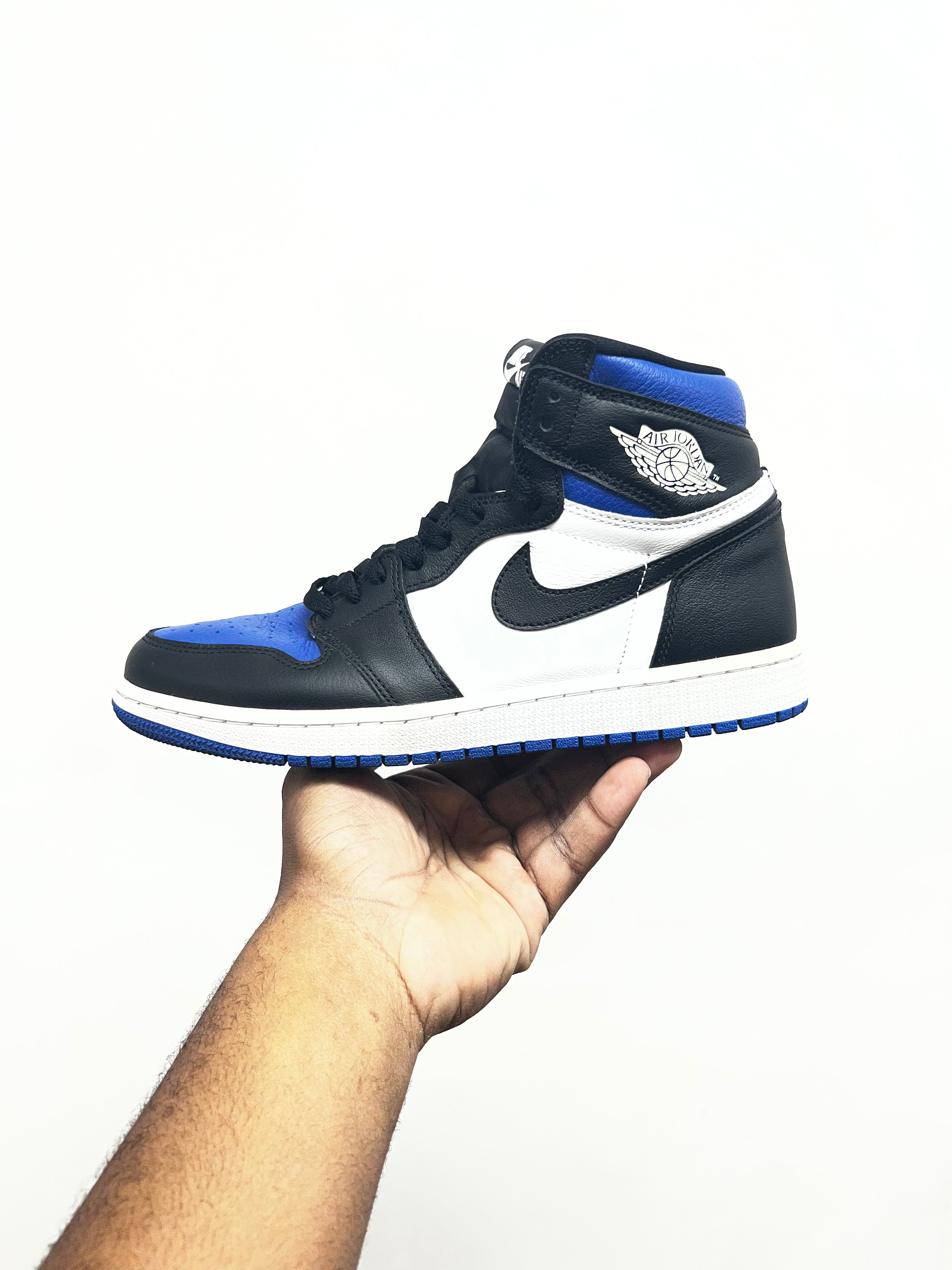 Jordan 1 Royal Toe Sneakers