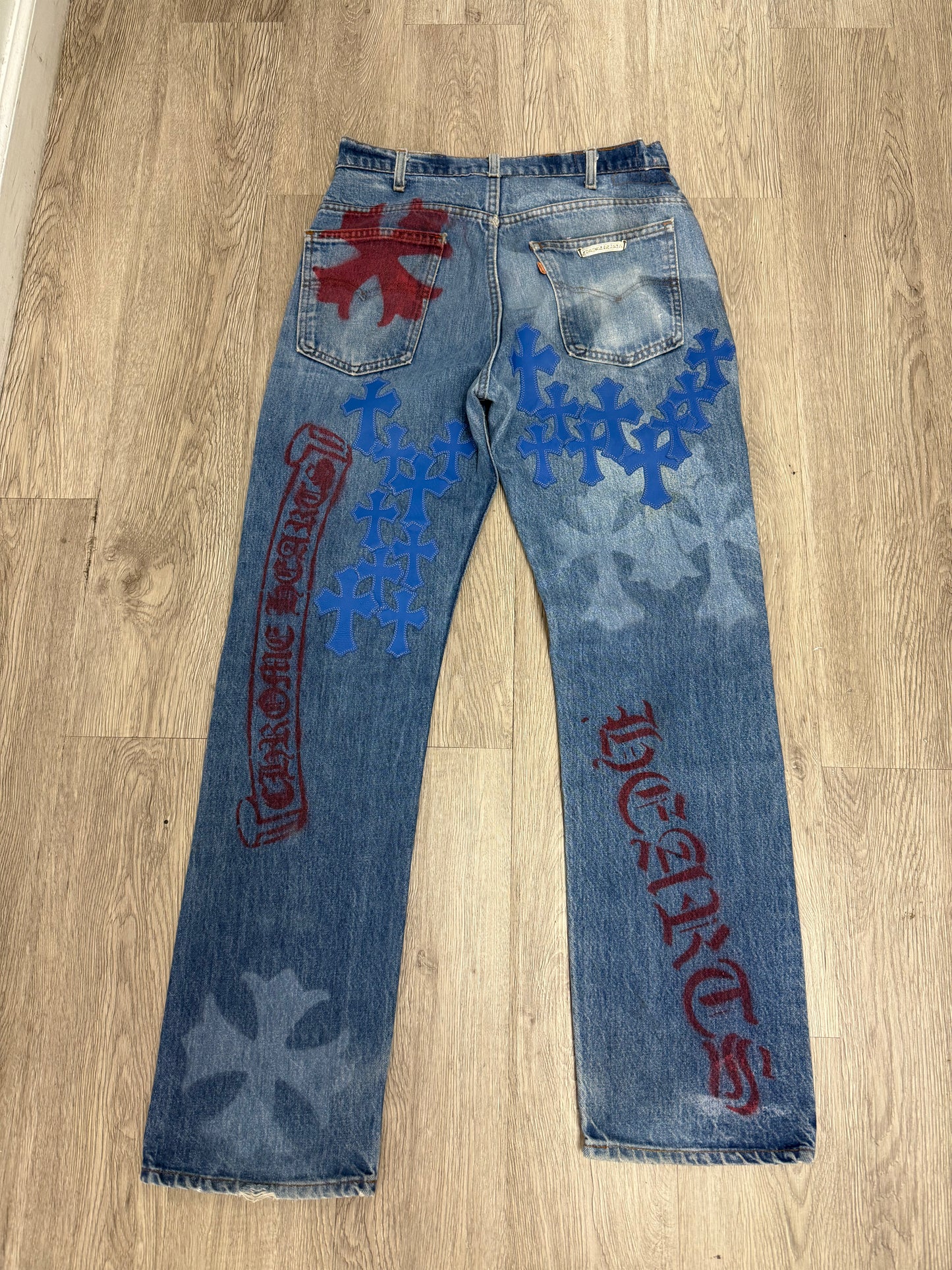 Chrome Hearts Stencil Denim