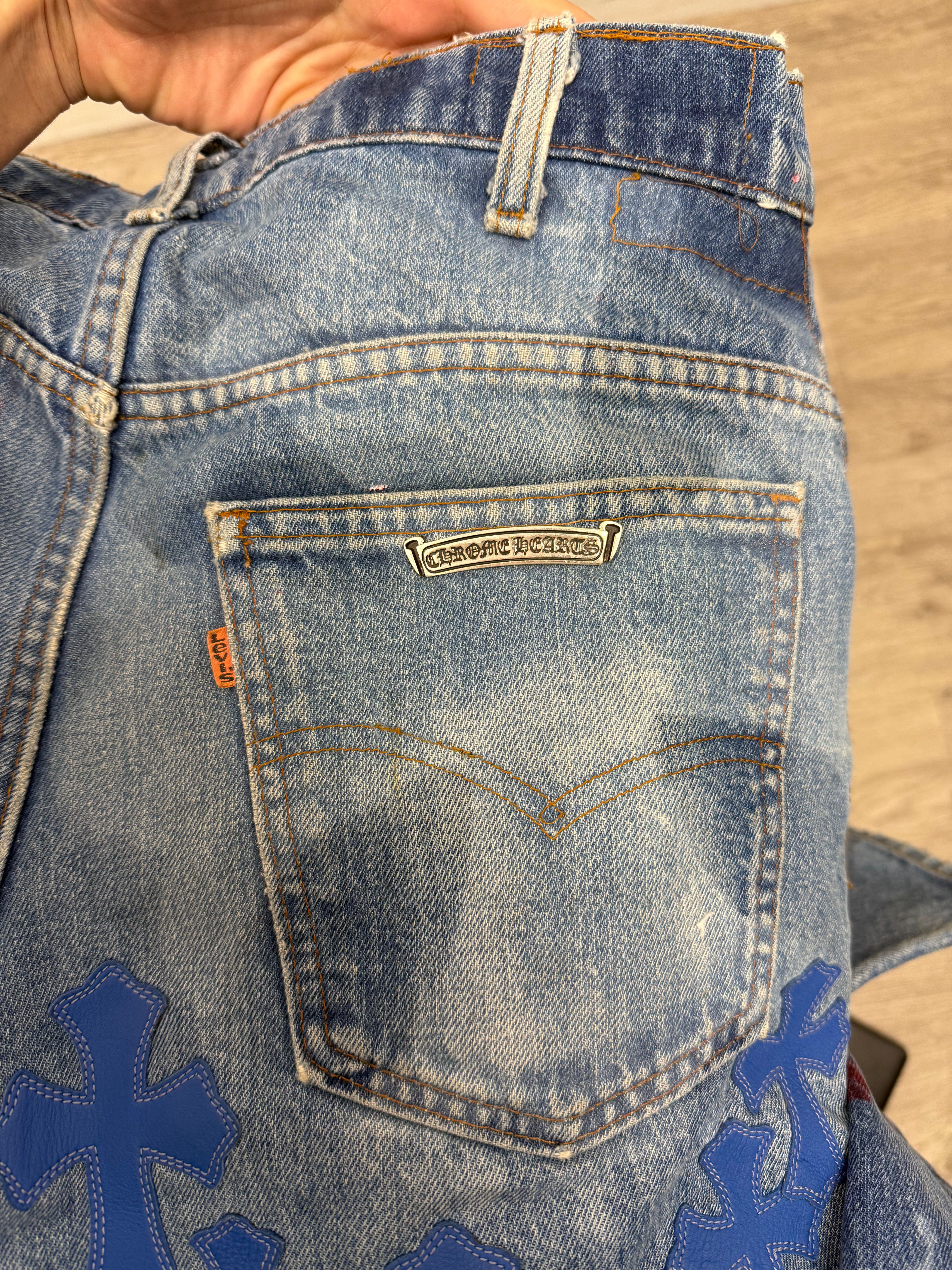 Chrome Hearts Stencil Denim