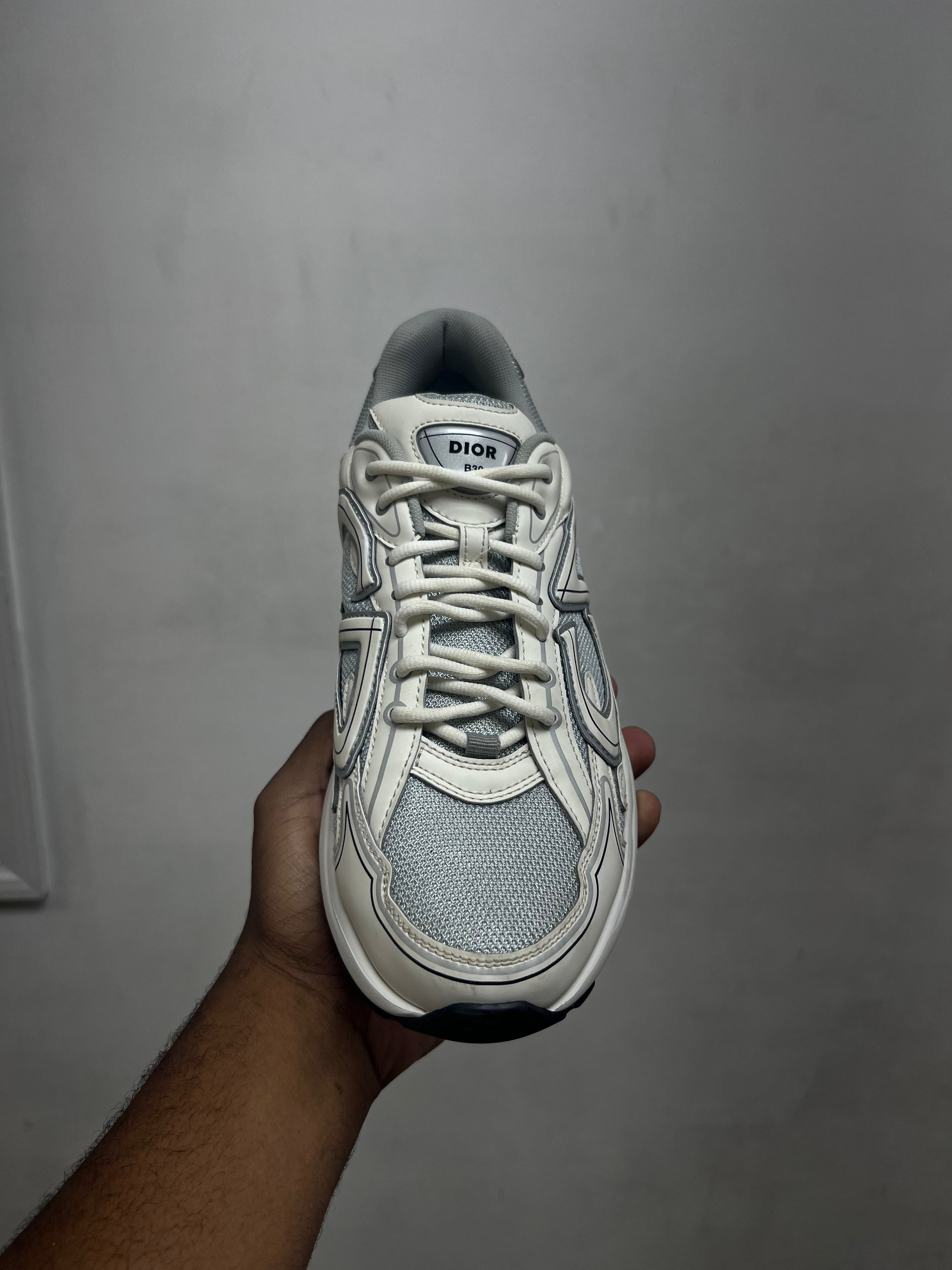 Dior White Grey B30 Sneakers
