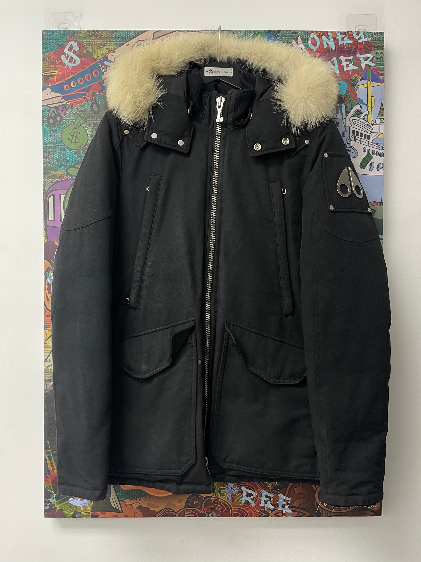 Moose Knuckles Female Parka Black Jacket