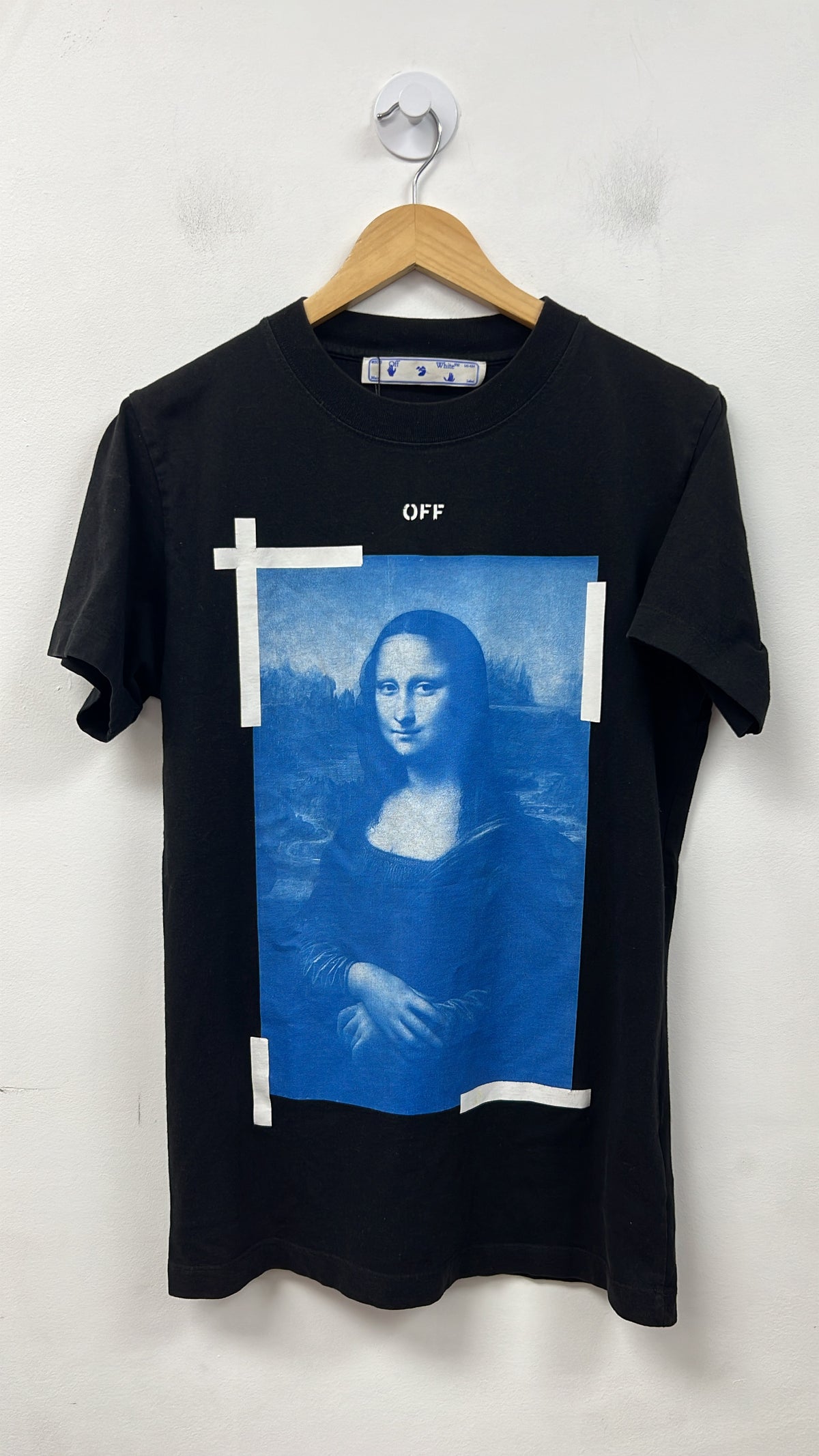 Off White Black Mona Lisa Tee