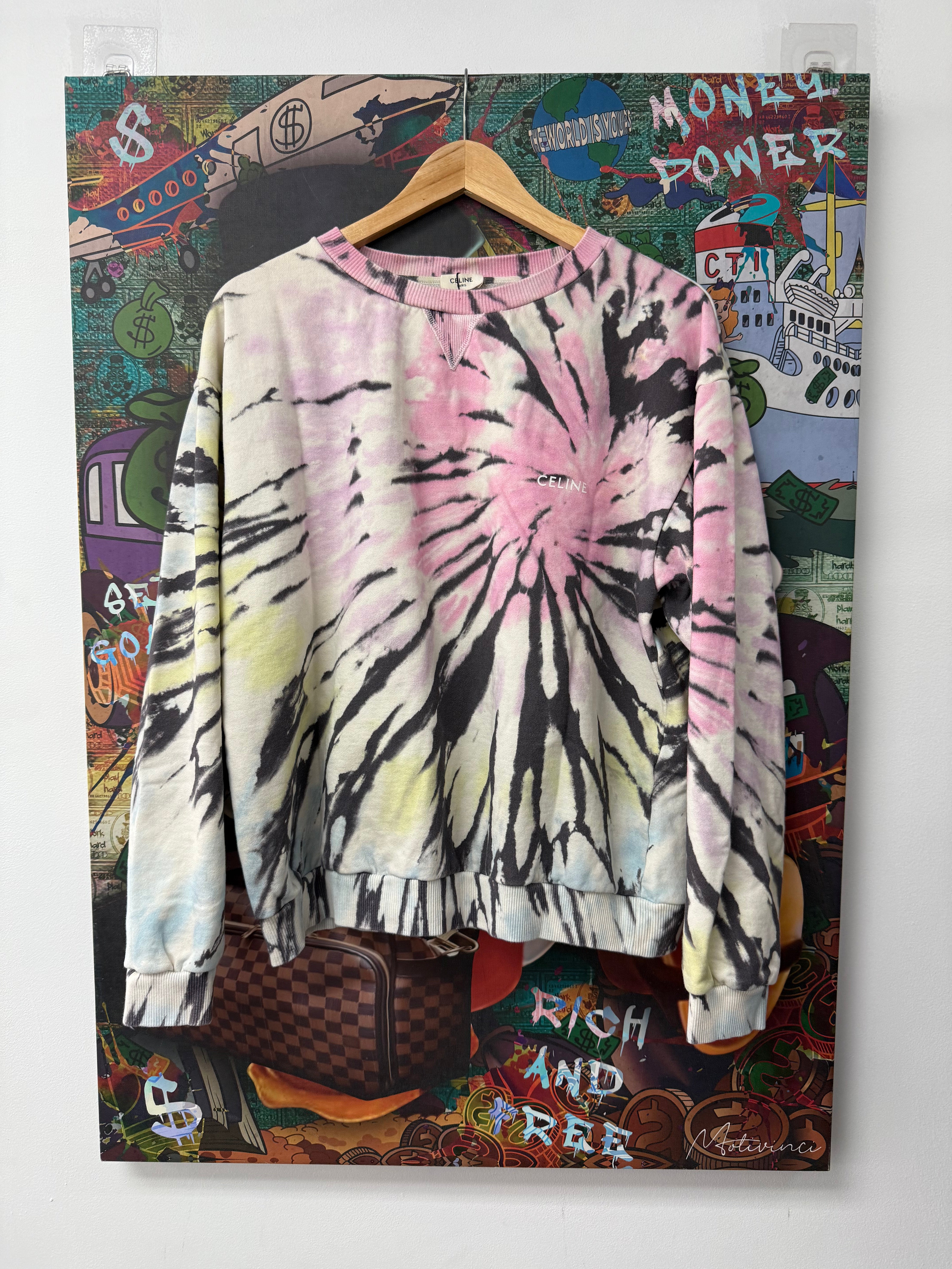 Celine Tie Dye Crewneck Used