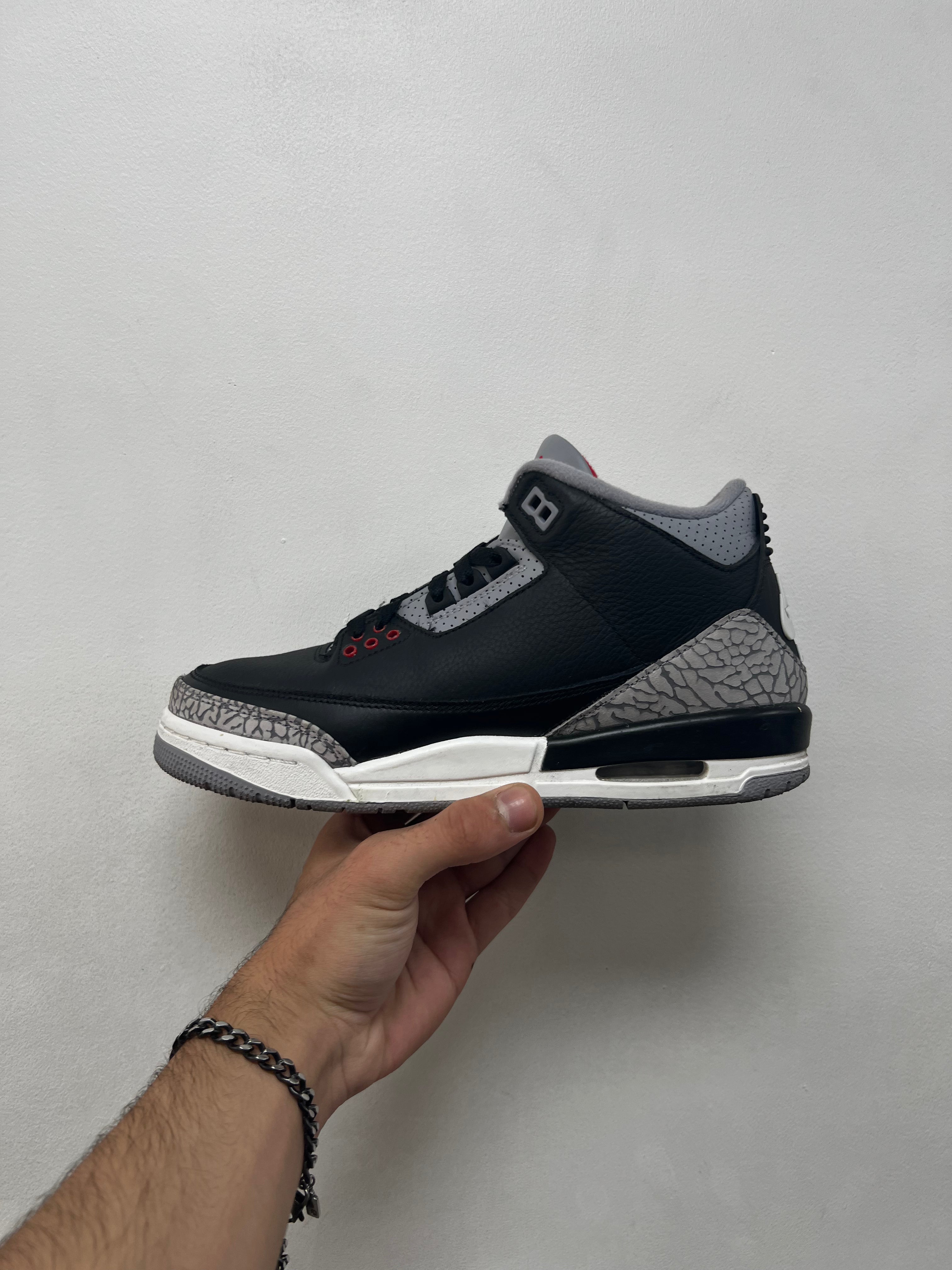 Jordan 3 Black Cement Sneakers