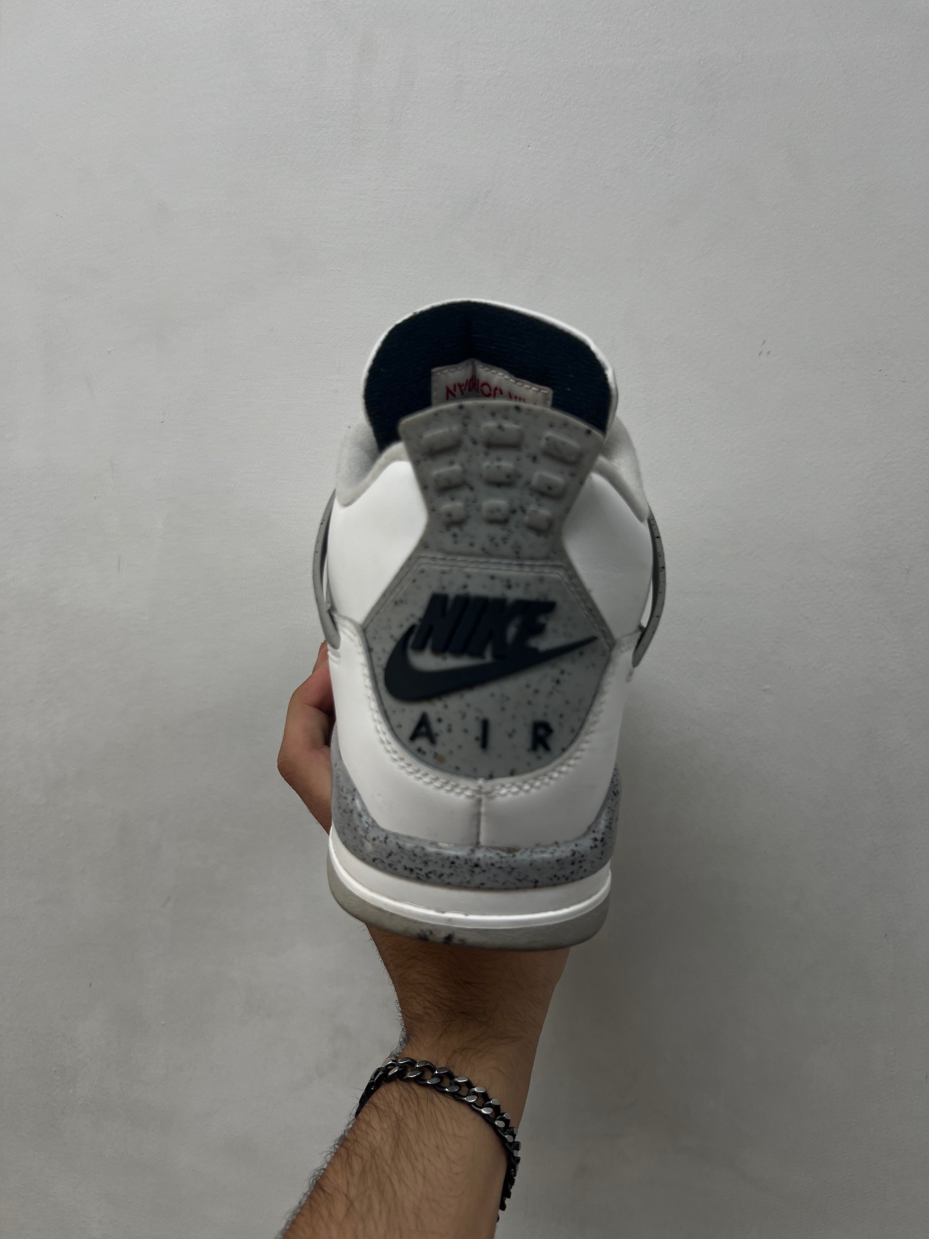 Jordan 4 White Cement Sneakers