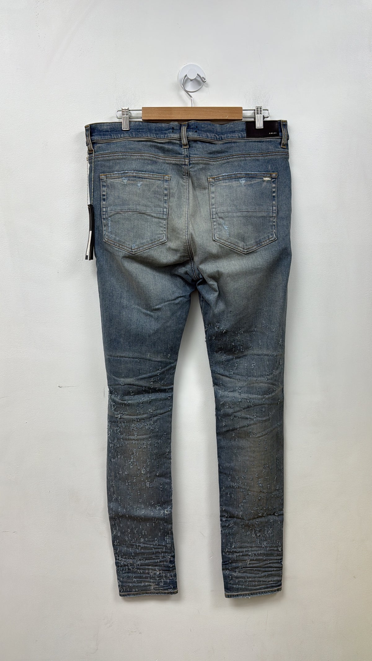 Amiri Light Wash Shotgun Jeans
