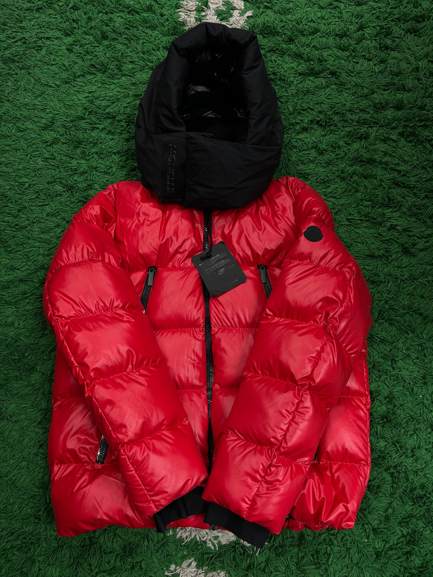 Moncler Jacket Zubair Red New 5 (XL) With Tags