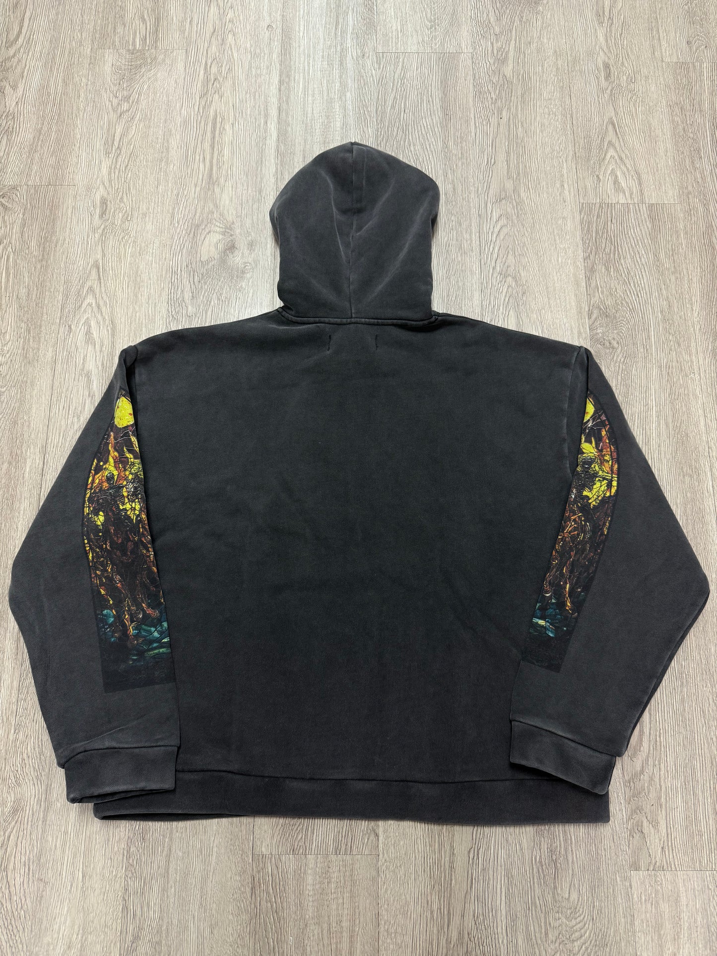 WDW Anvil Hoodie Black Wash New With Tags