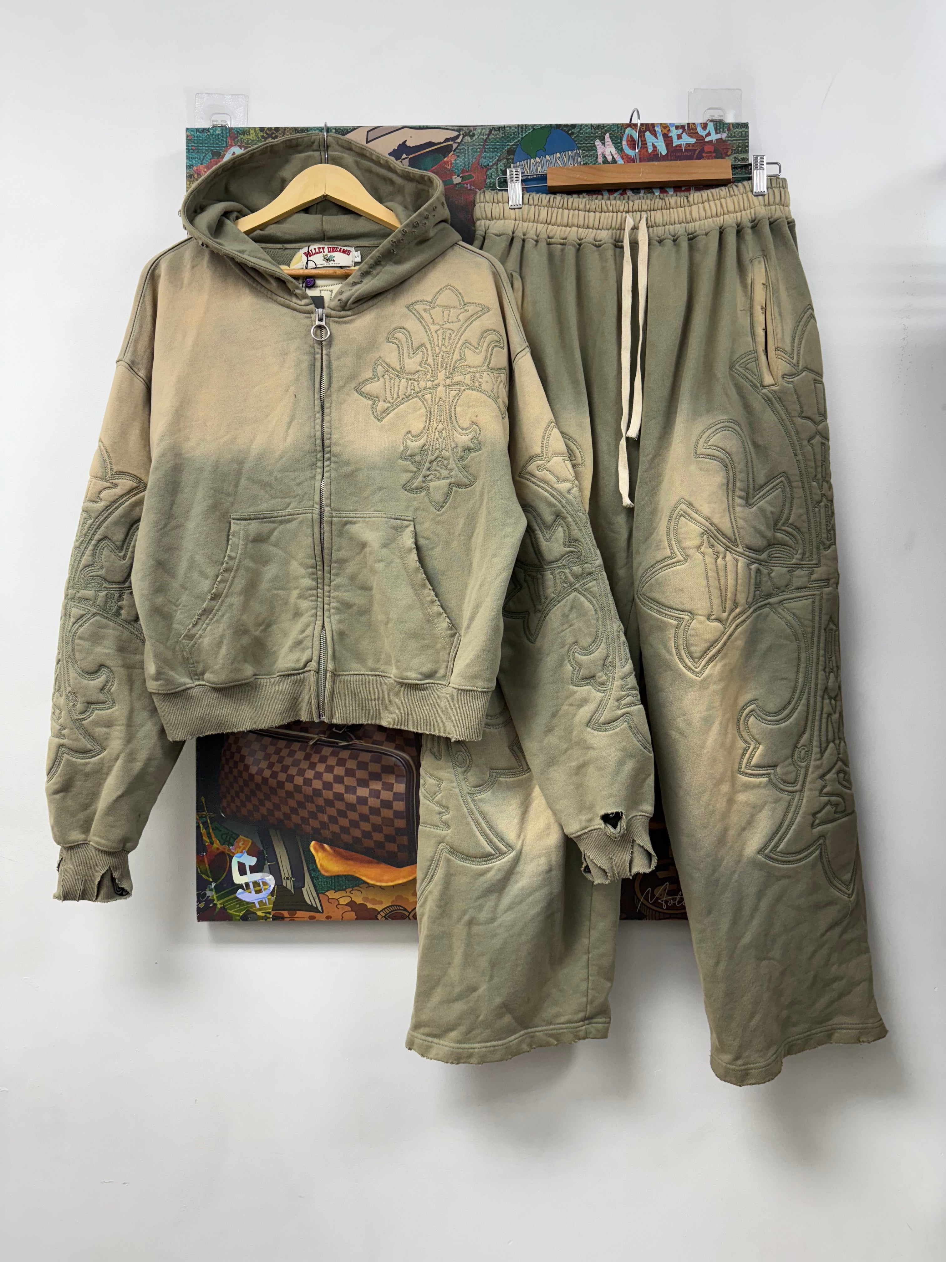 Vale Olive Sweatsuit