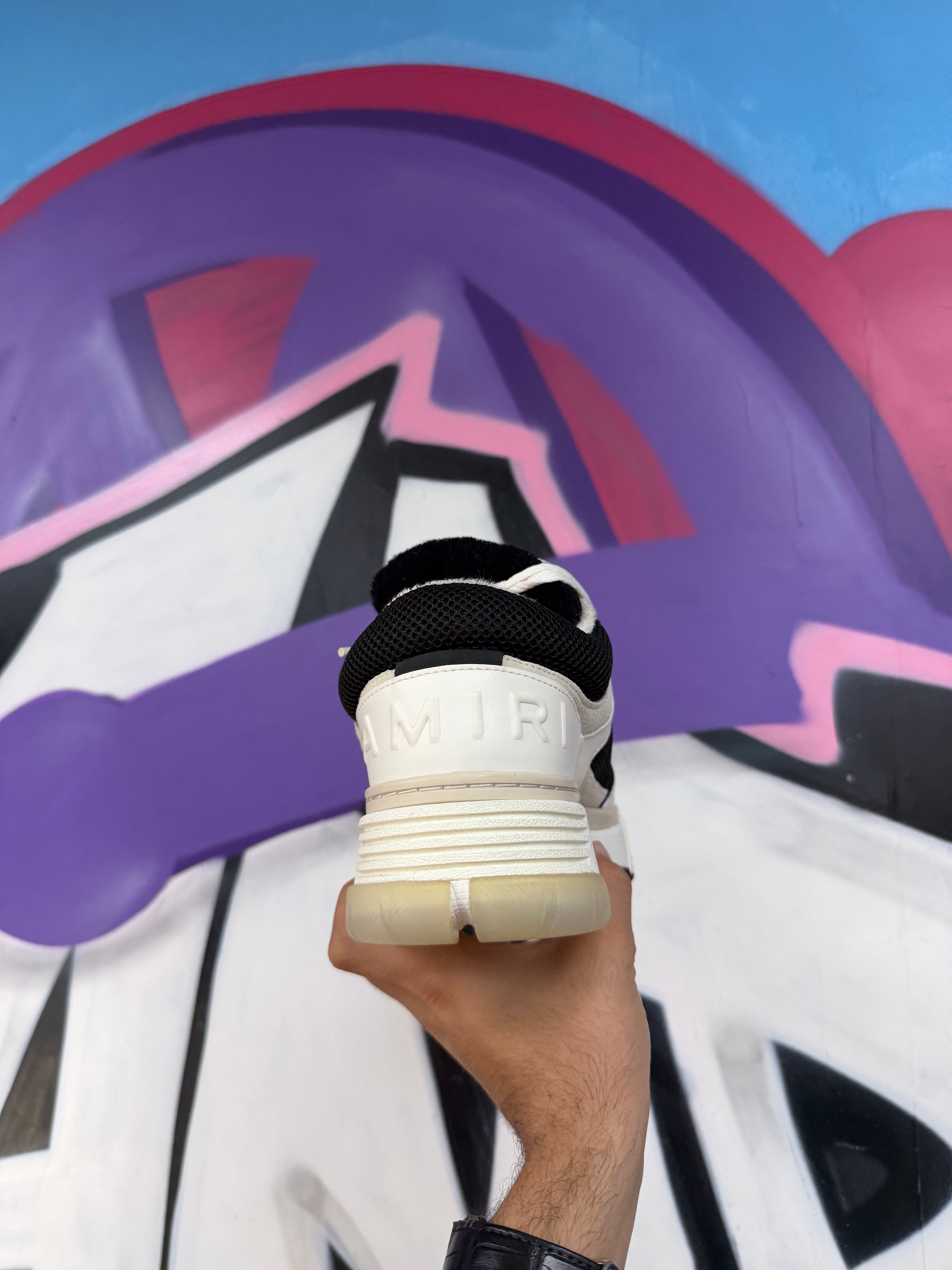 Amiri White Black MA-1 Sneakers