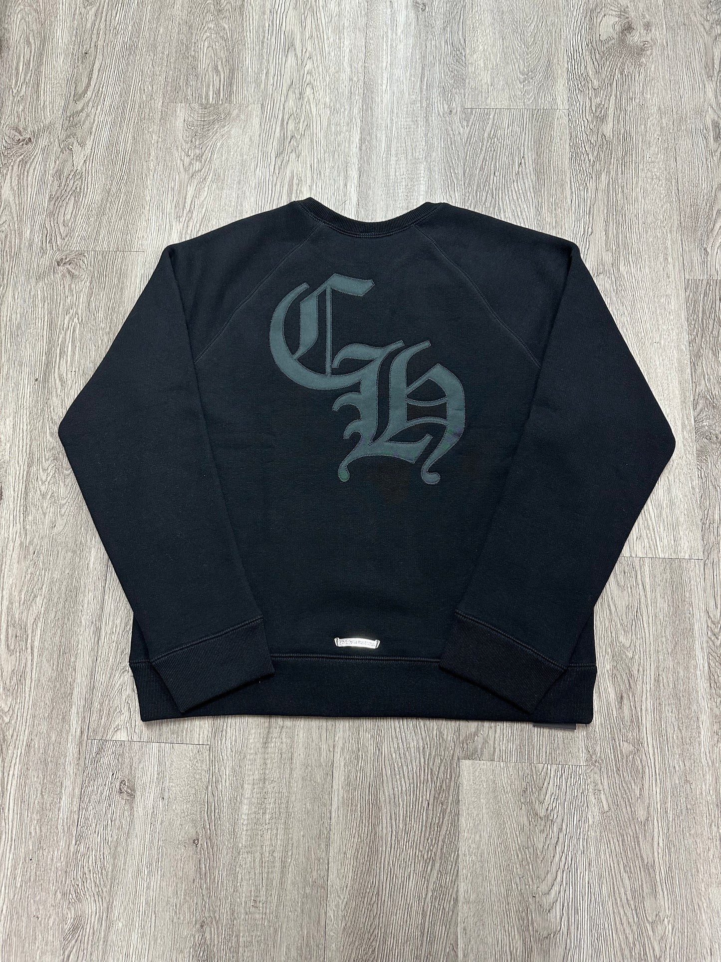 Chrome Hearts CH Nylon Embroidered Crewneck New Large