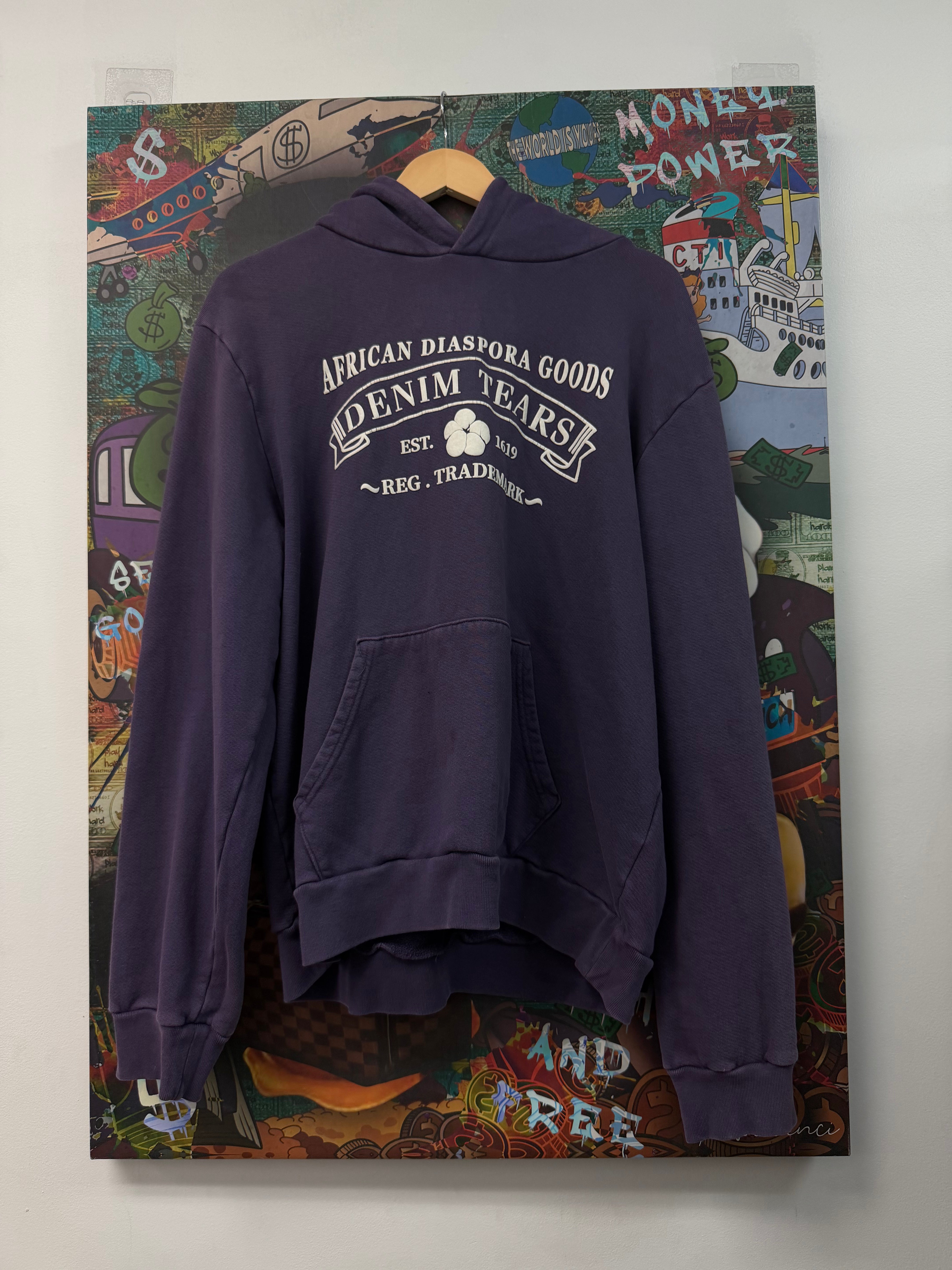 Denim Tears Purple ADG Hoodie