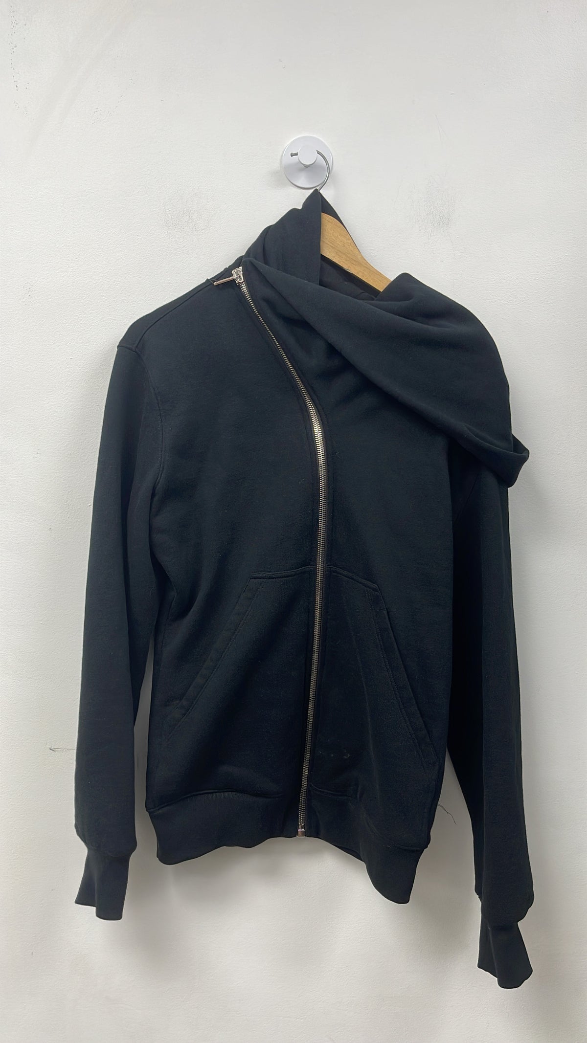 Rick Owens Black Wizard Hoodie