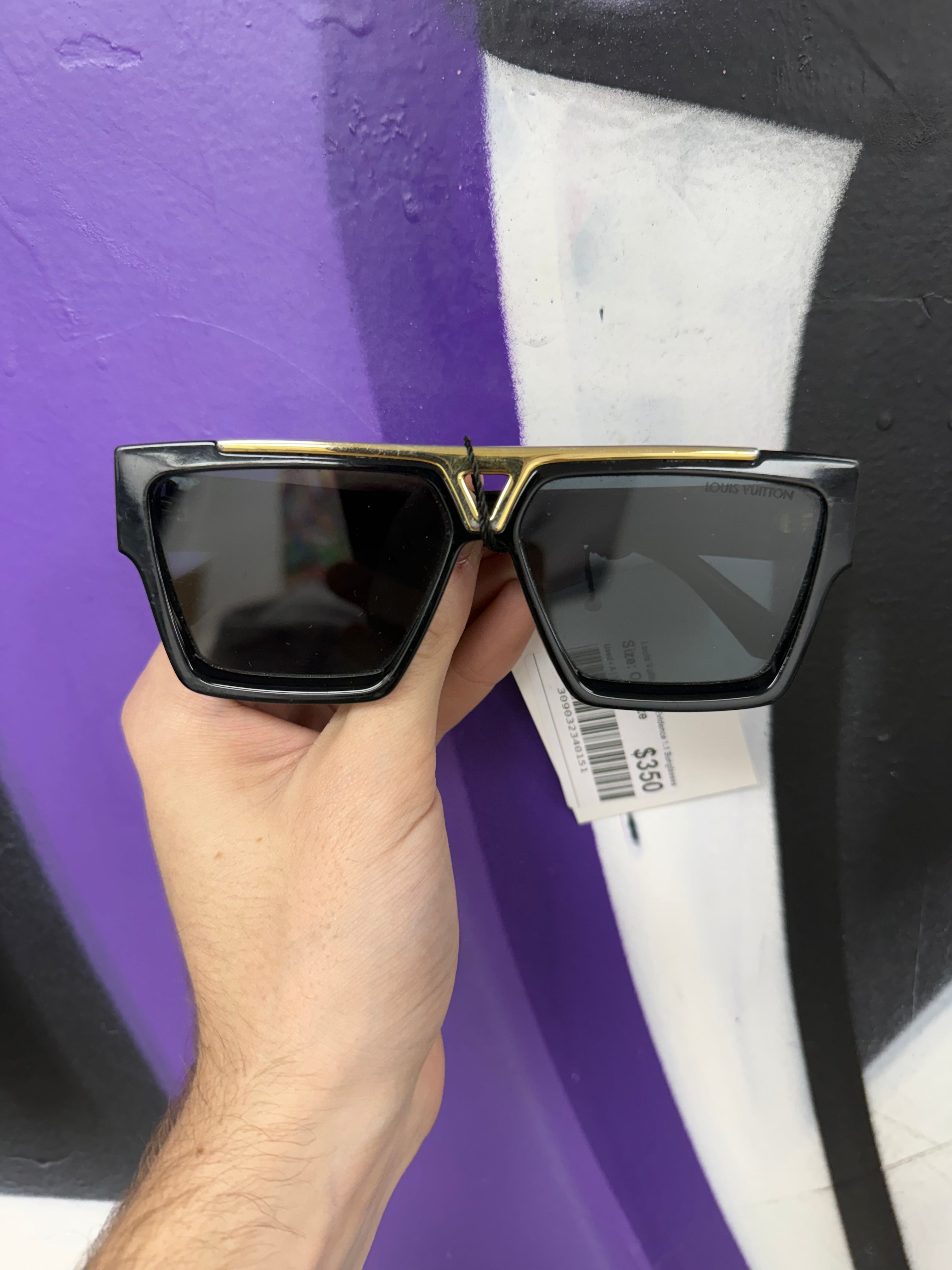 Louis Vuitton Black Evidence 1.1 Sunglasses