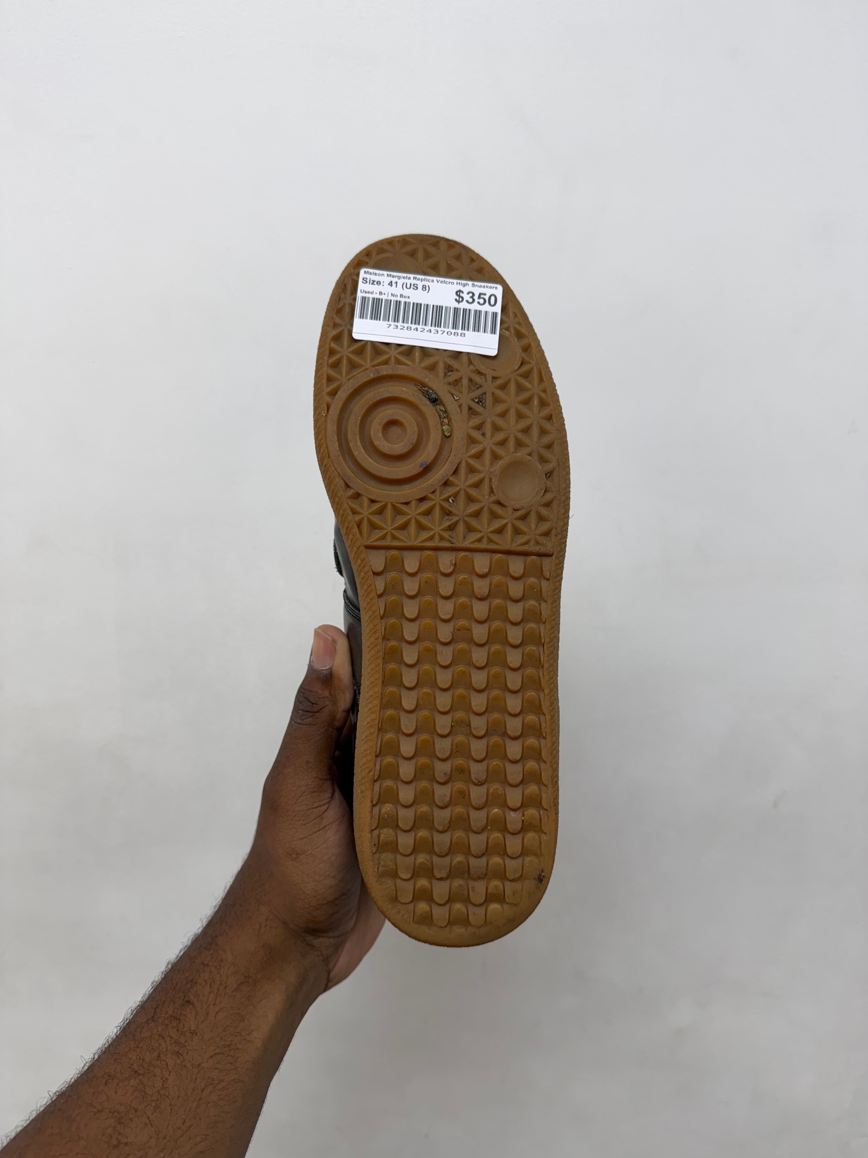 Maison Margiela Replica Velcro High Sneakers
