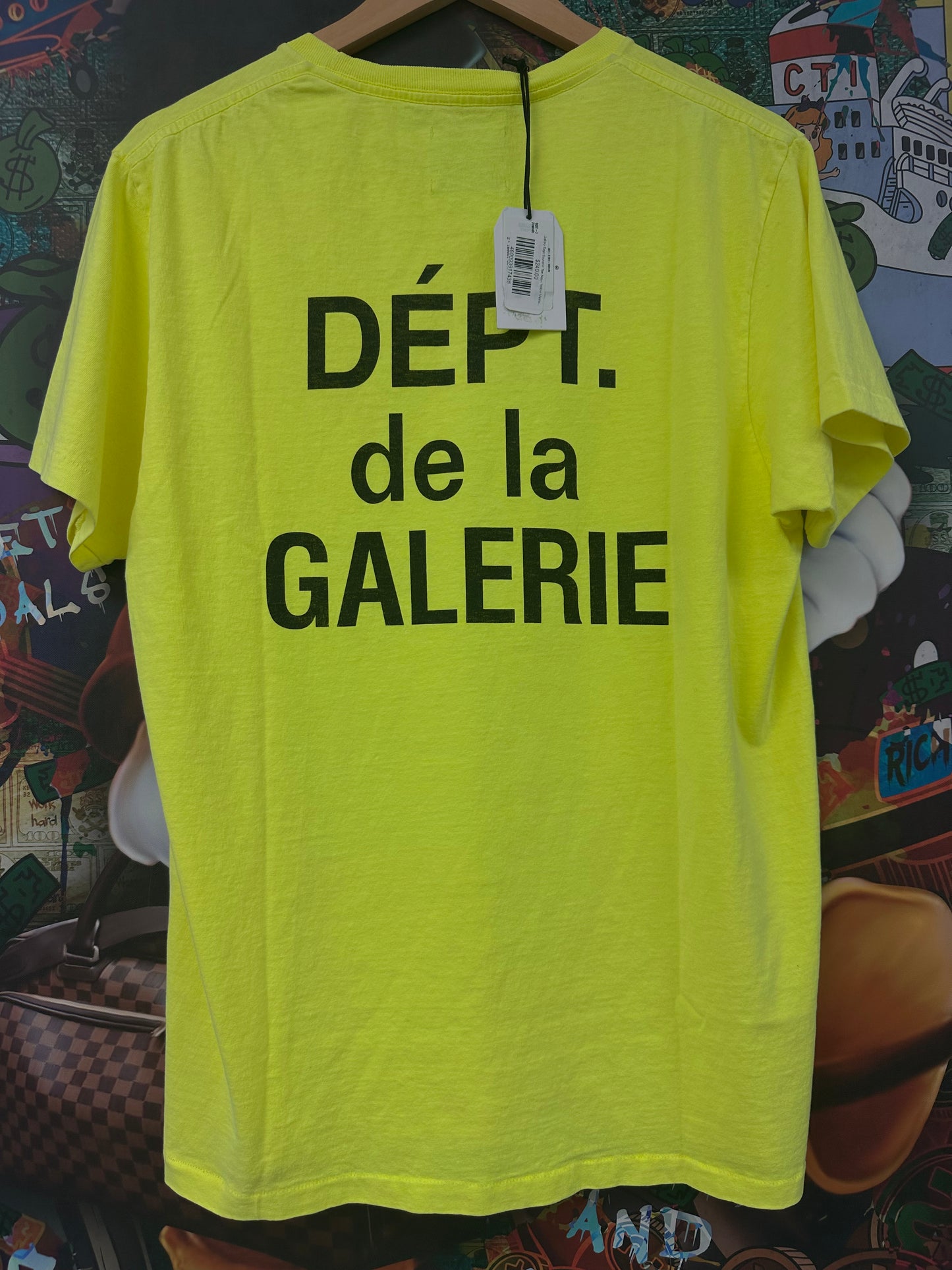Gallery Dept Souvenir Neon Yellow Tee