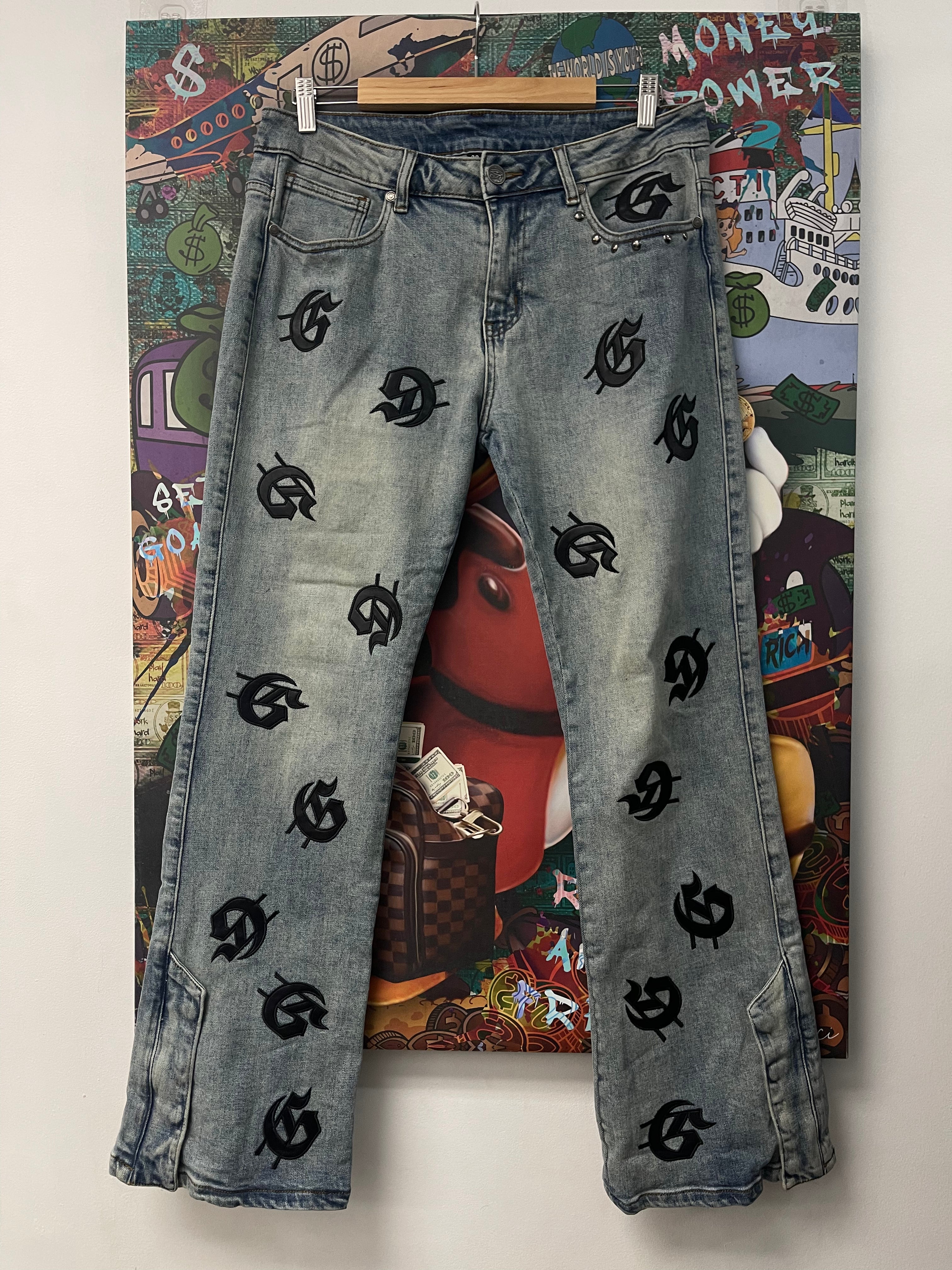 Godspeed Light Wash Infiniti G-Patch Jeans