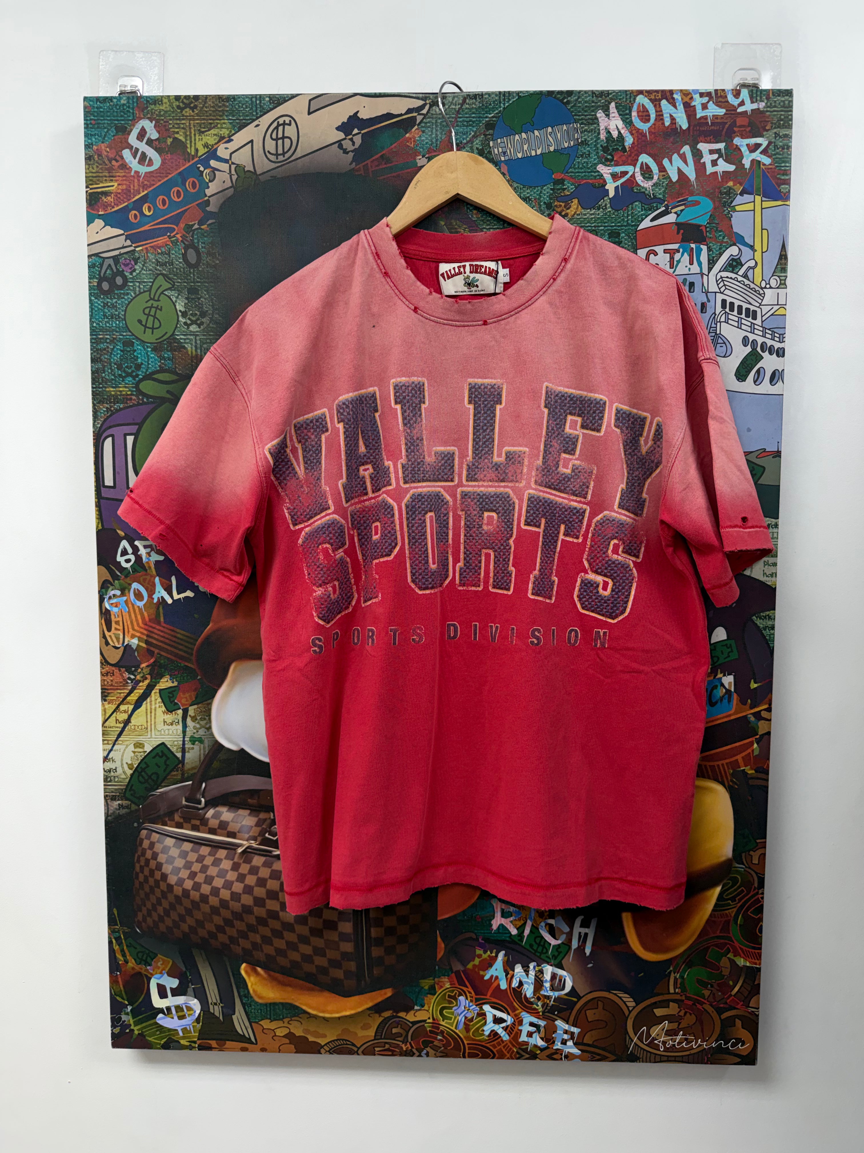 Vale Red Sports Division Tee