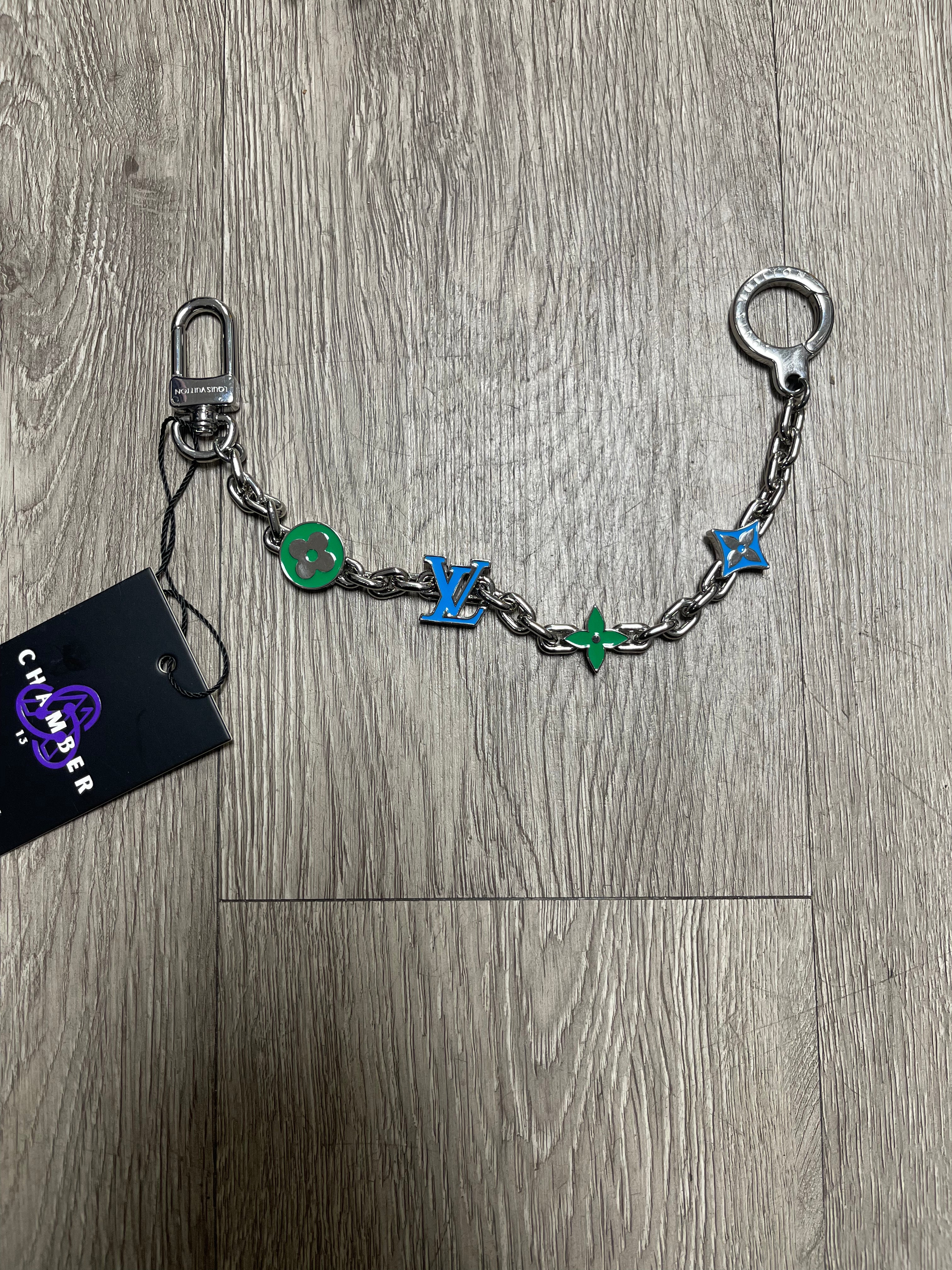 Louis Vuitton Silver Flower Keychain Accessories