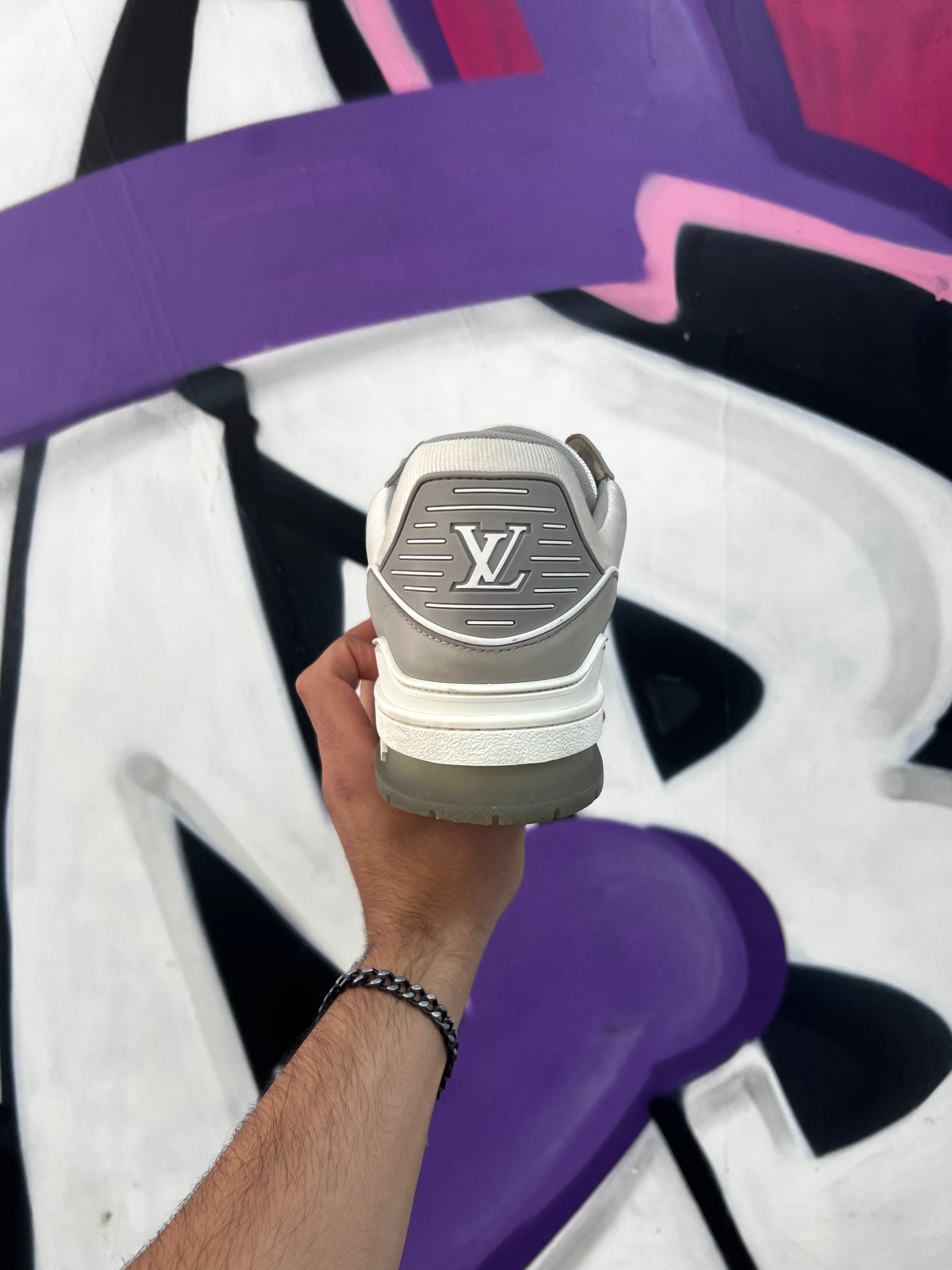 Louis Vuitton Tan Monogram Trainer Sneakers