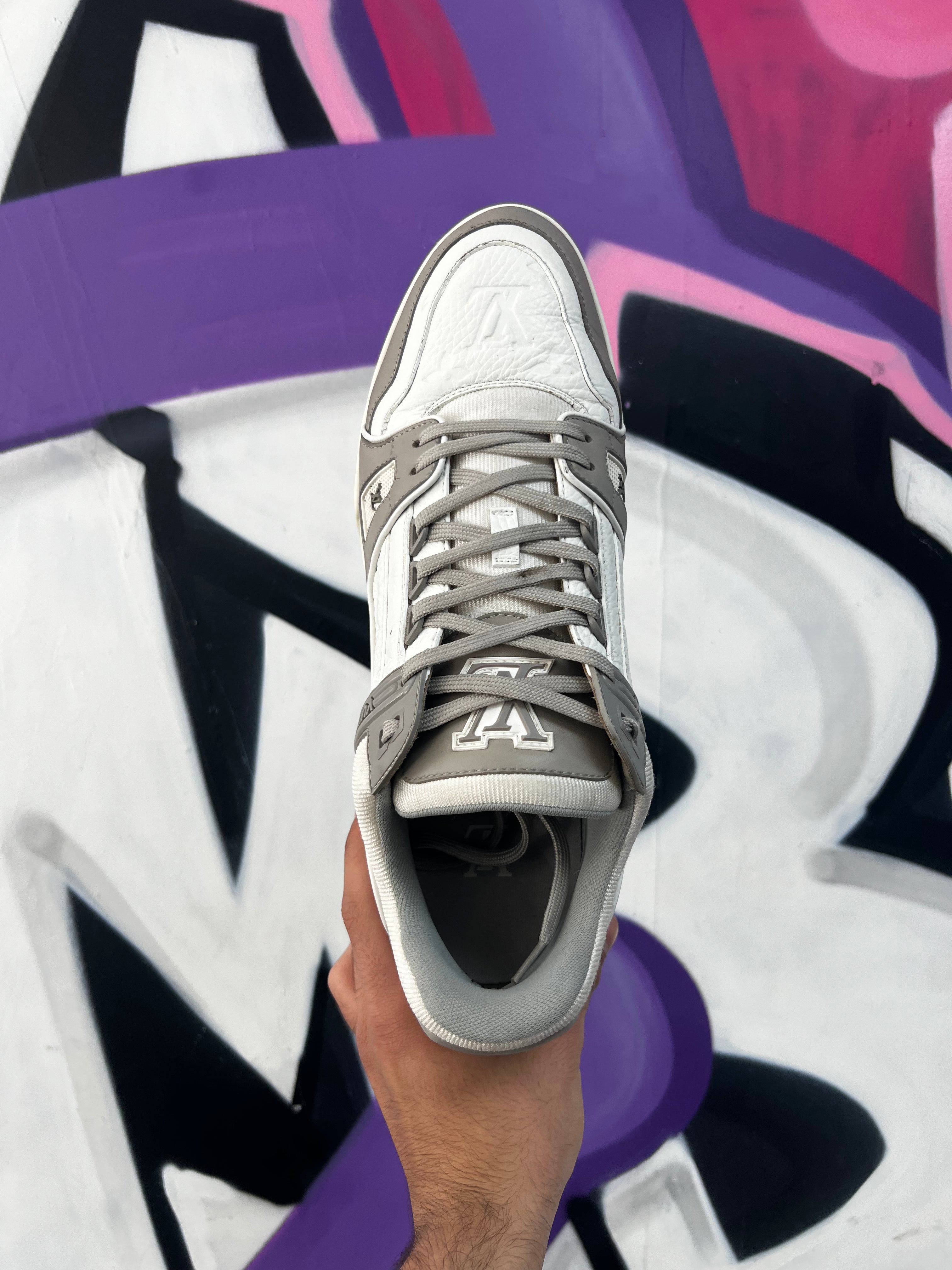 Louis Vuitton Tan Monogram Trainer Sneakers