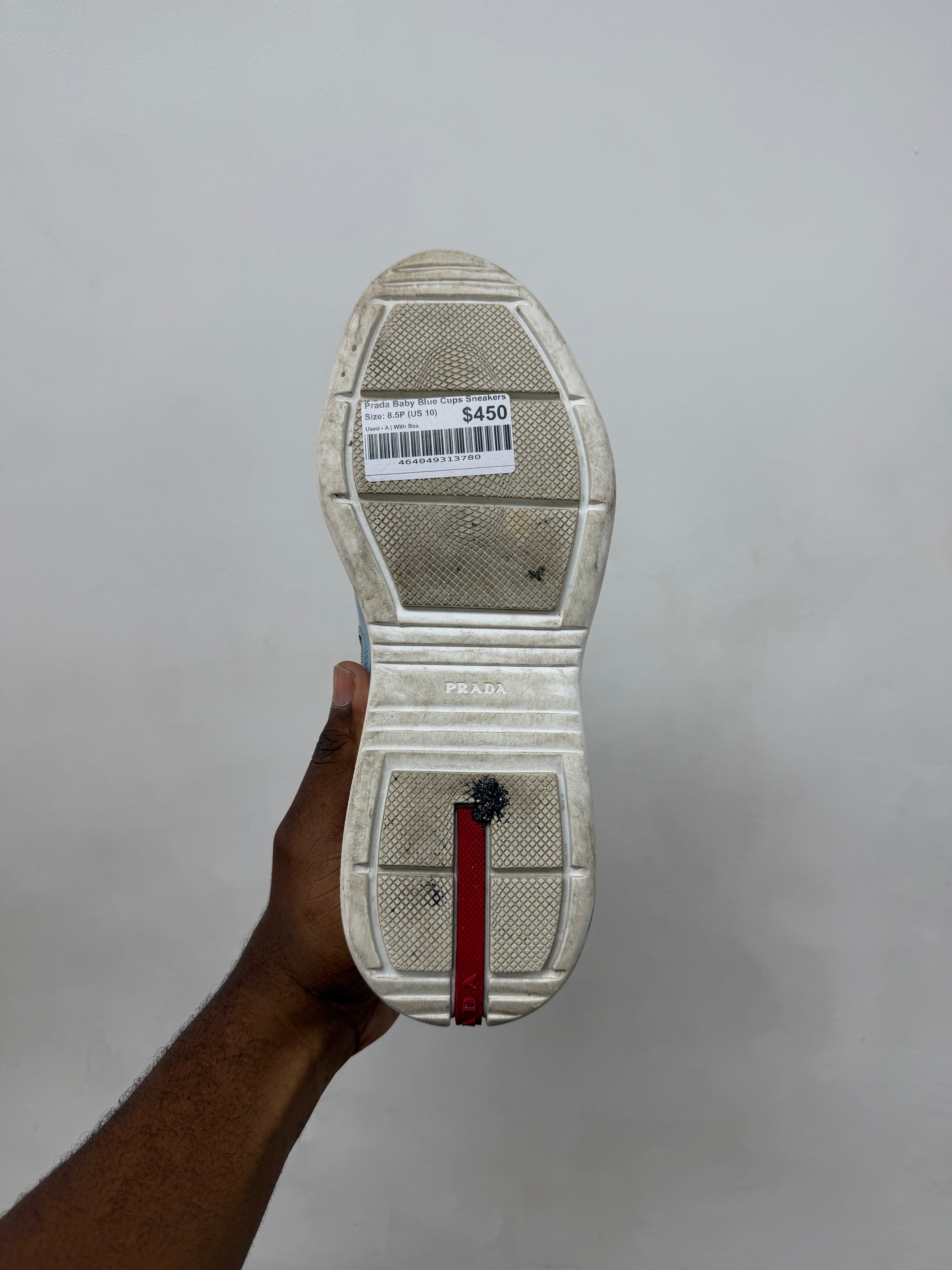 Prada Baby Blue Cups Sneakers