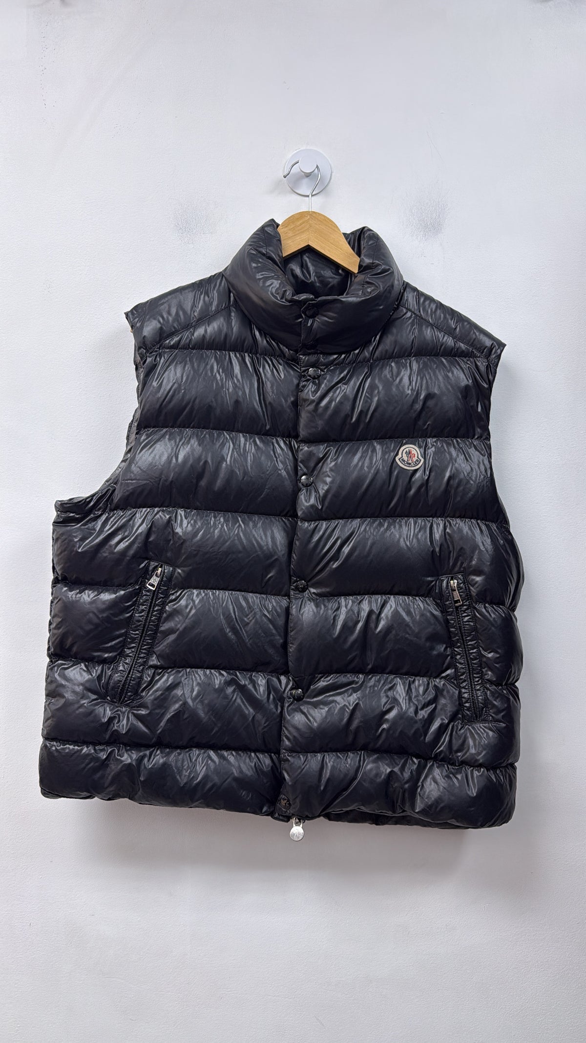 Moncler Black Tib Gilet Vest