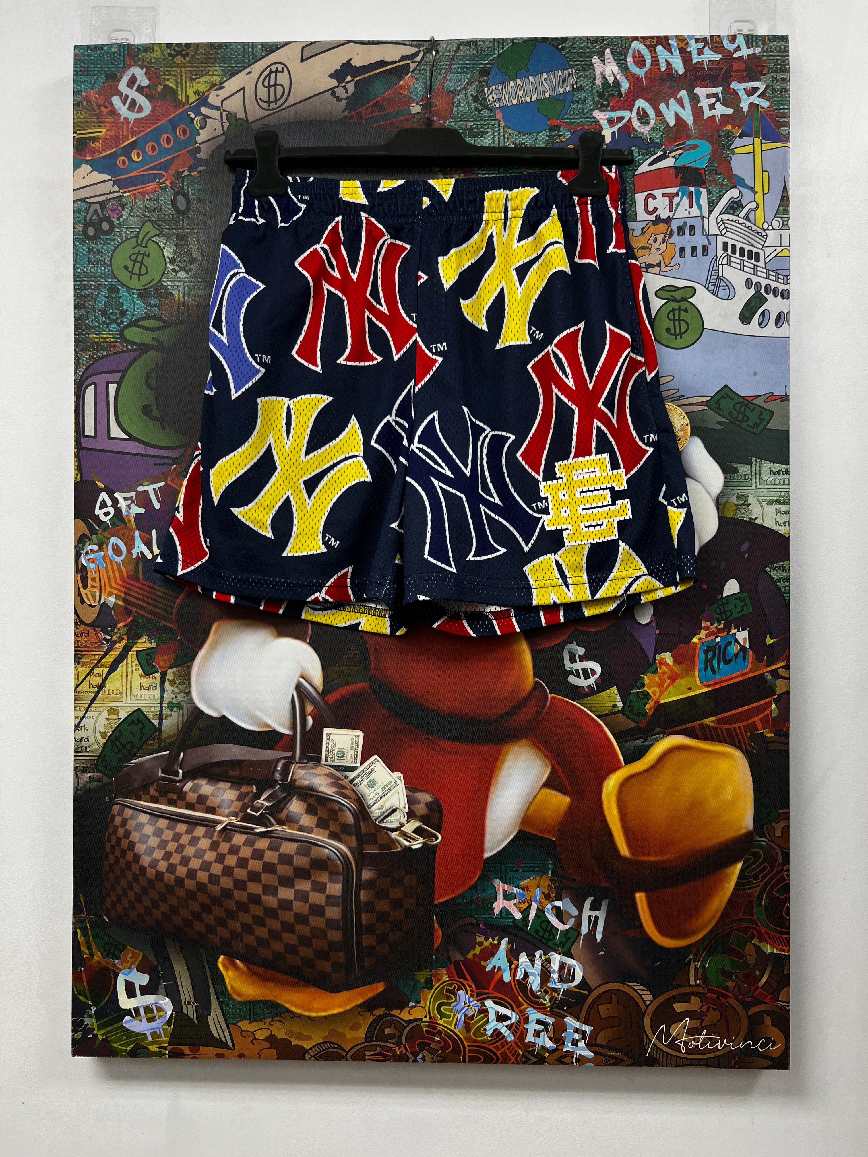 Eric Emanuel Yankees Multi Color Shorts