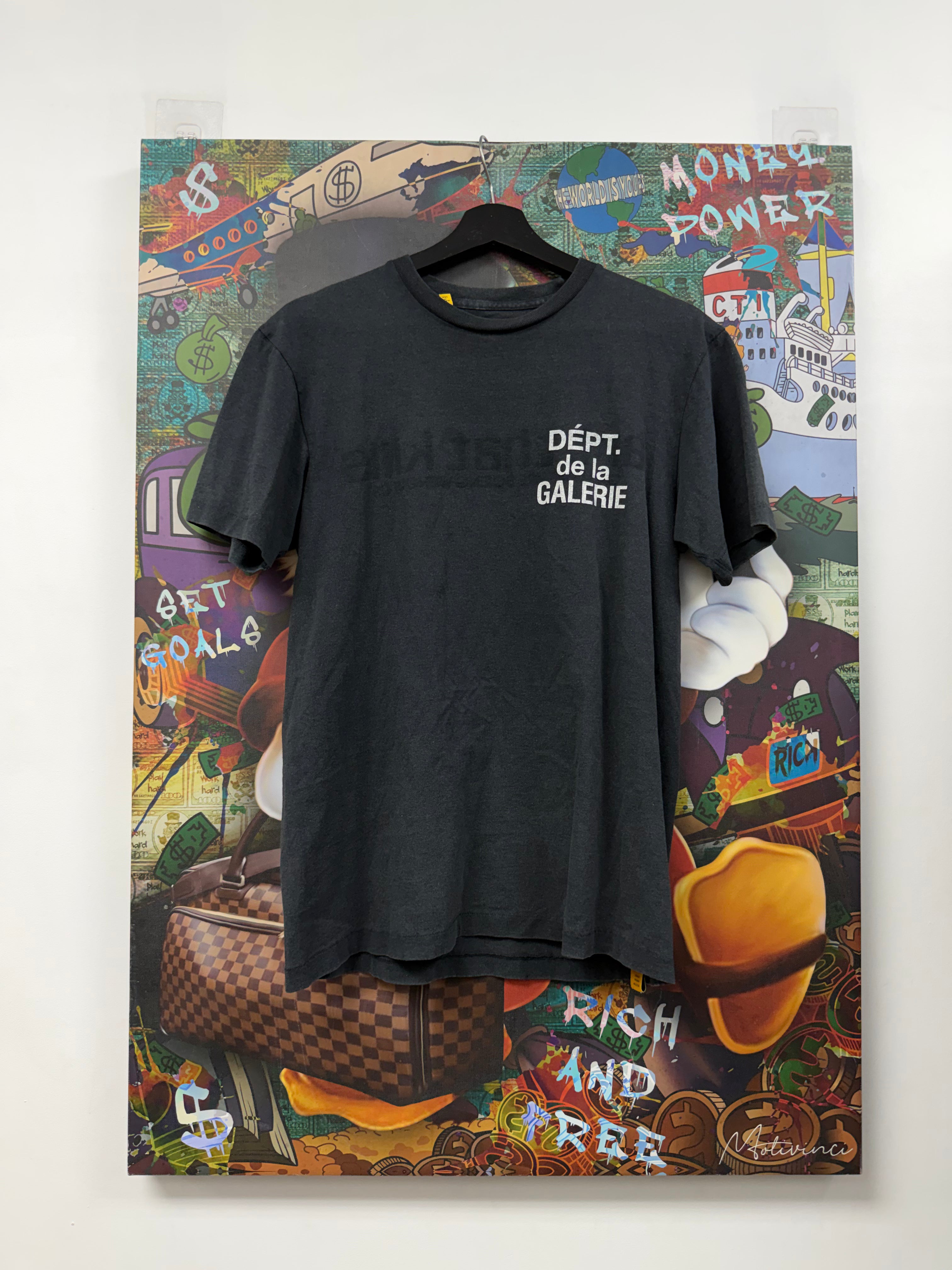 Gallery Dept Black White Souvenir Tee