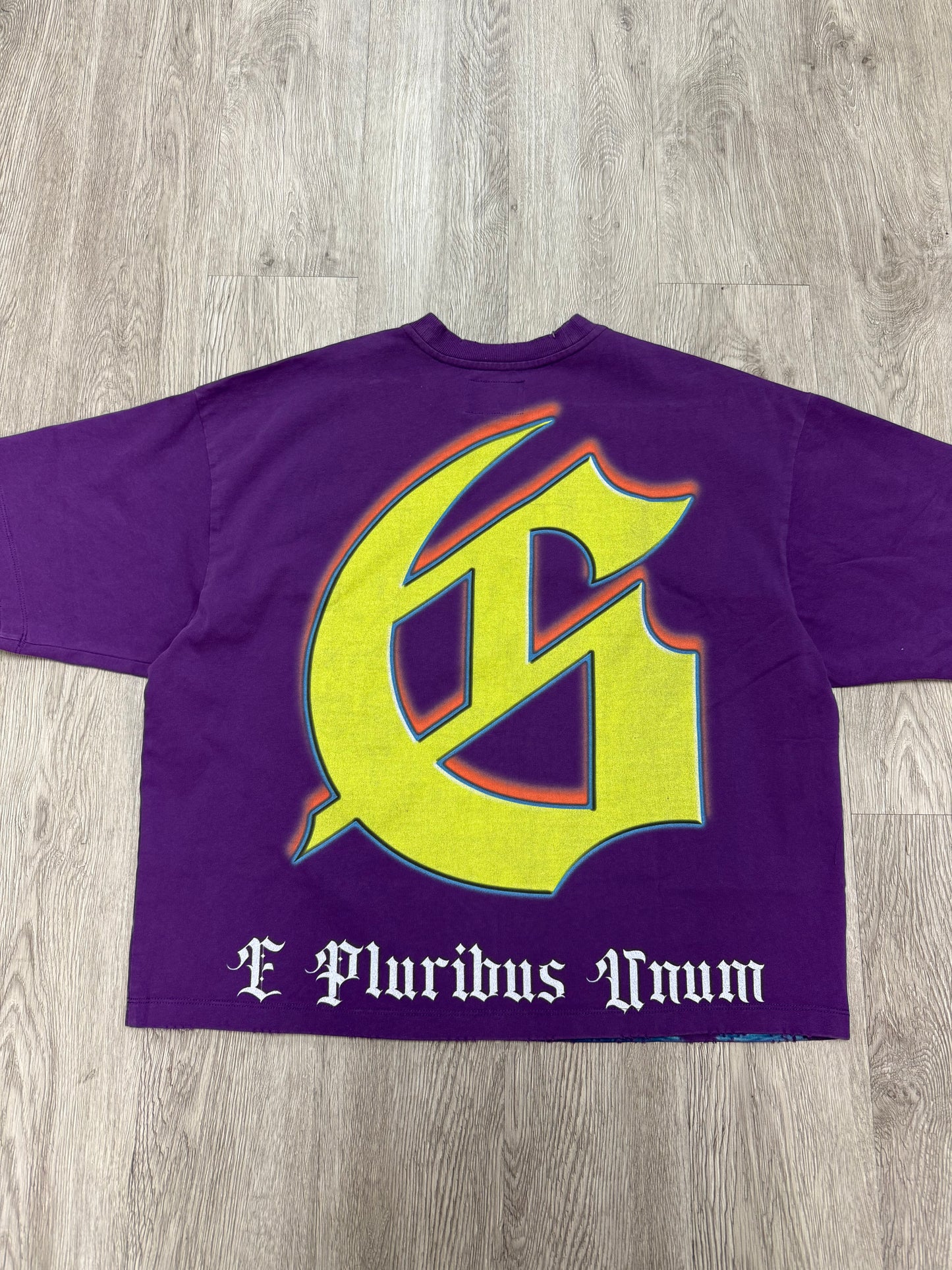 Godspeed Wave Runner Purple Wash Tee