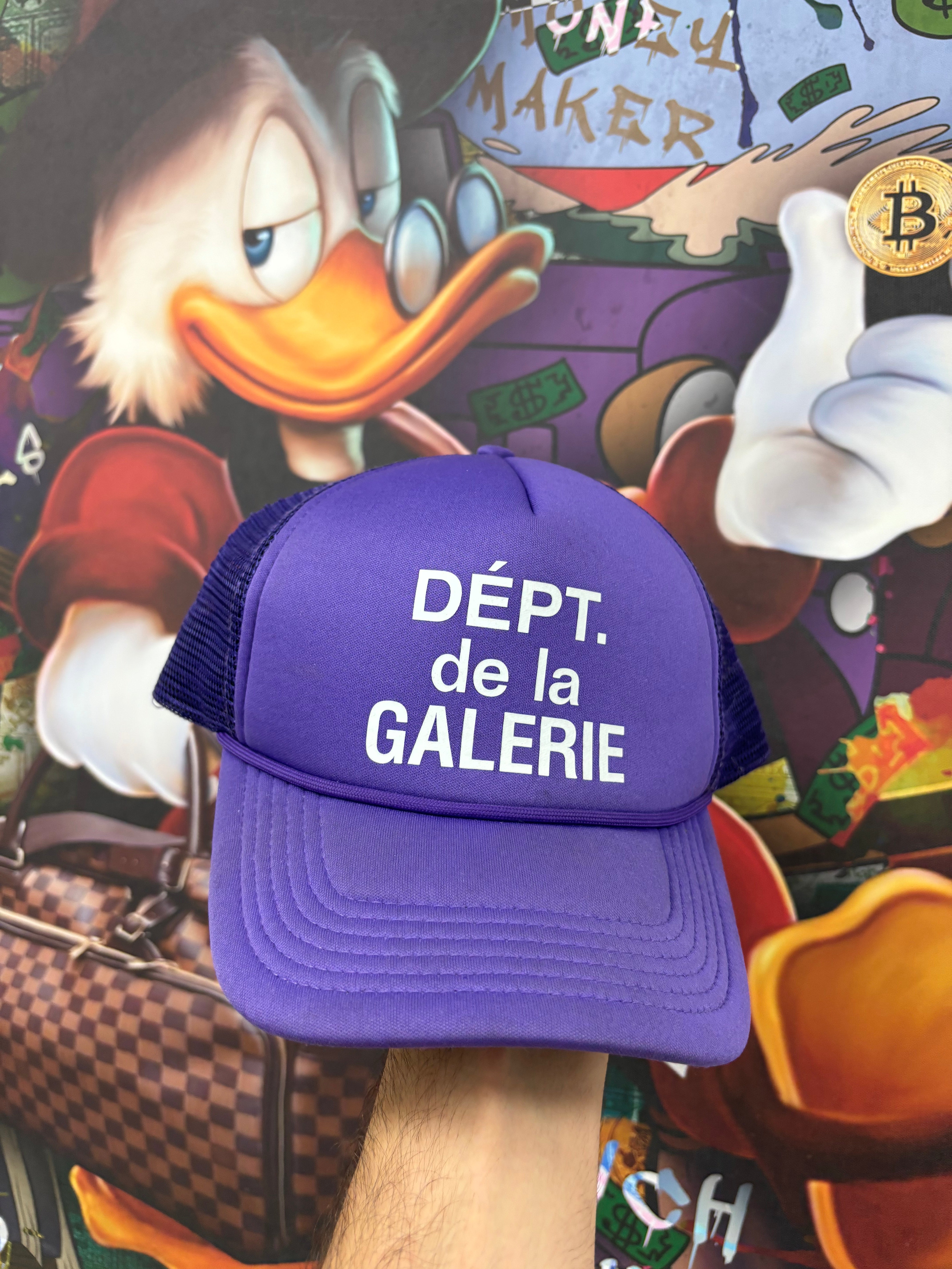Gallery Dept Trucker Purple White Used OSFM N/A