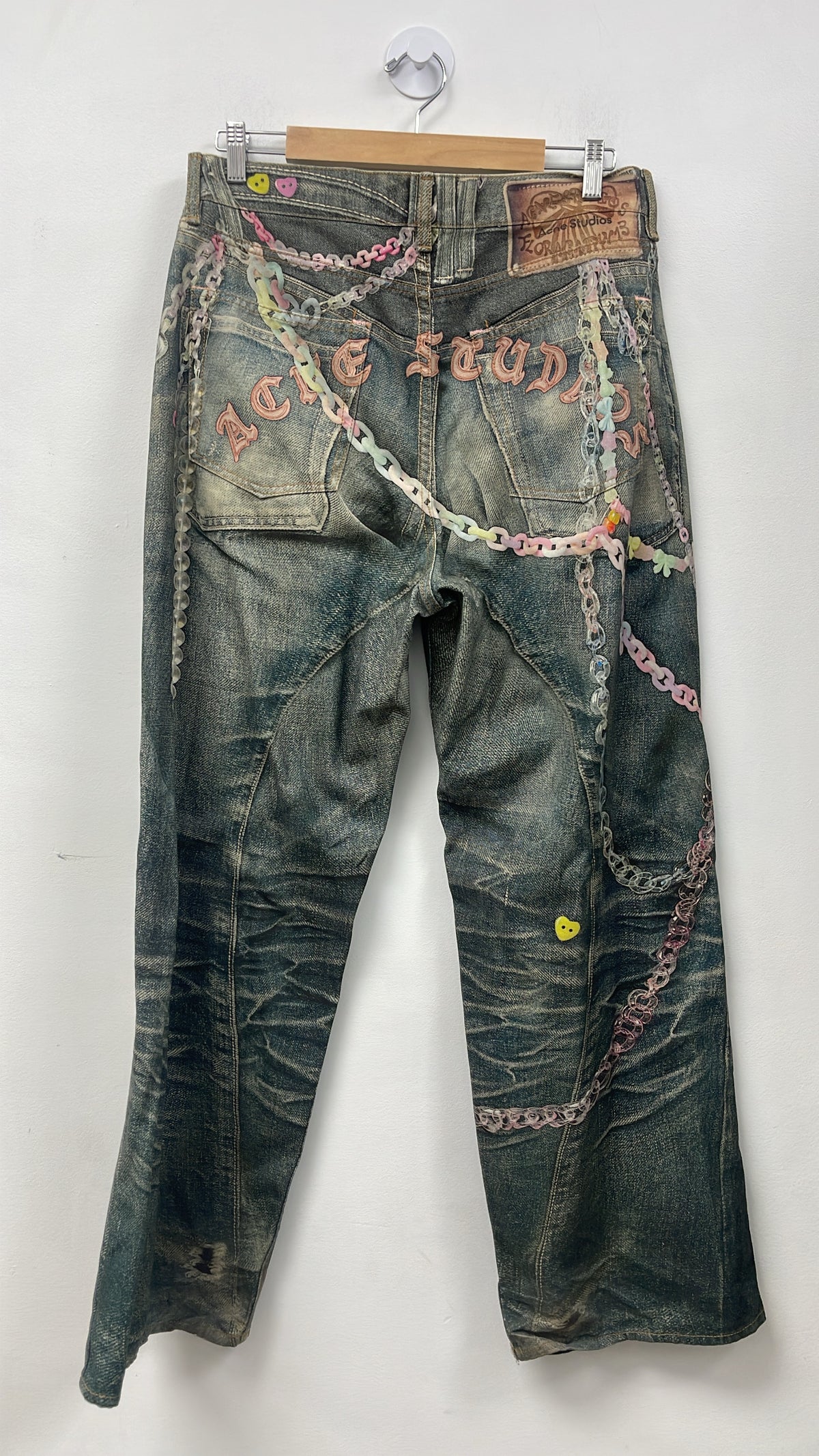 Acne Studios Light Wash Pink Tromp L'oeil 1981 (48) Jeans