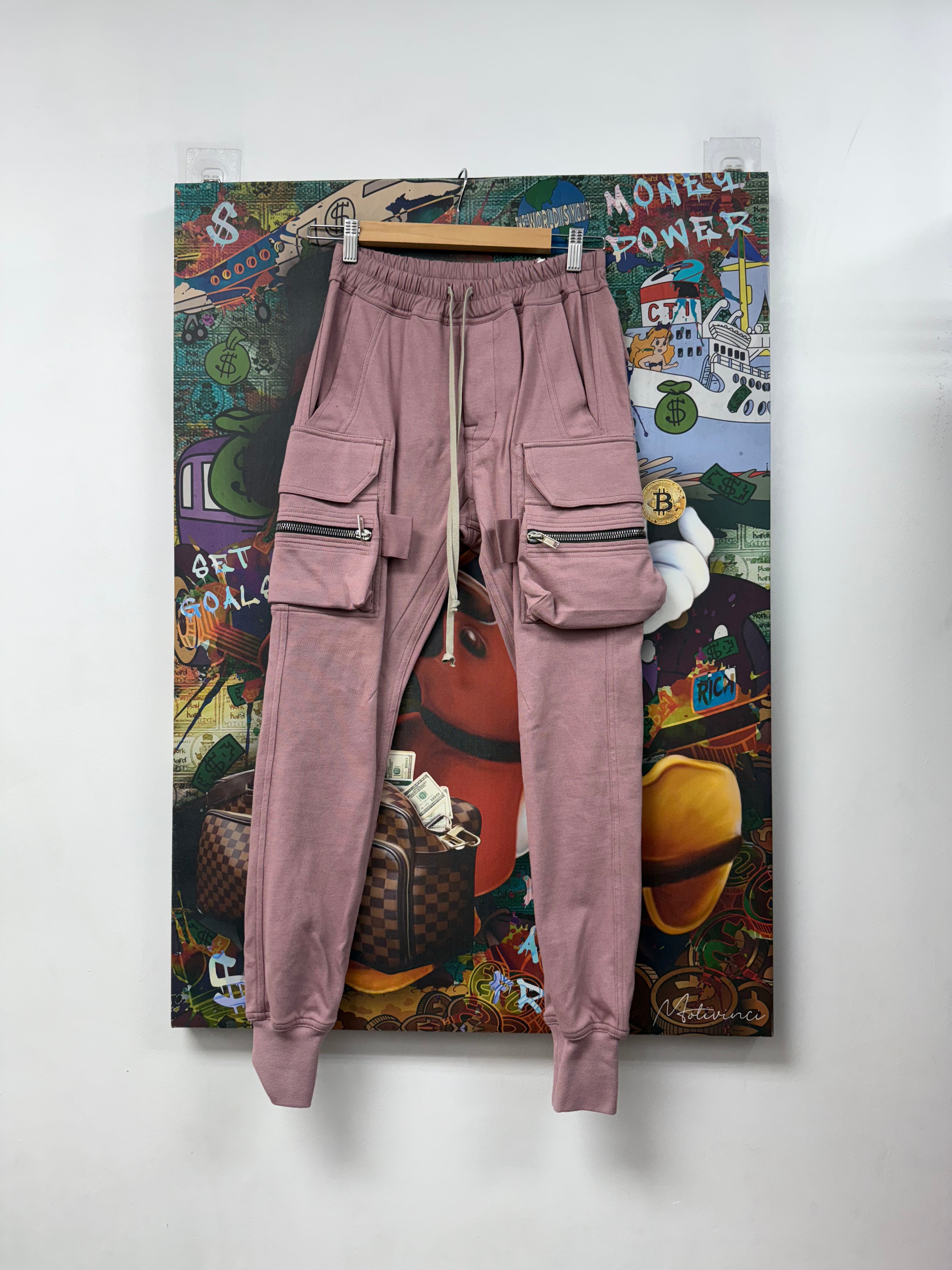Rick Owens Pink Mastadon (38) Pants