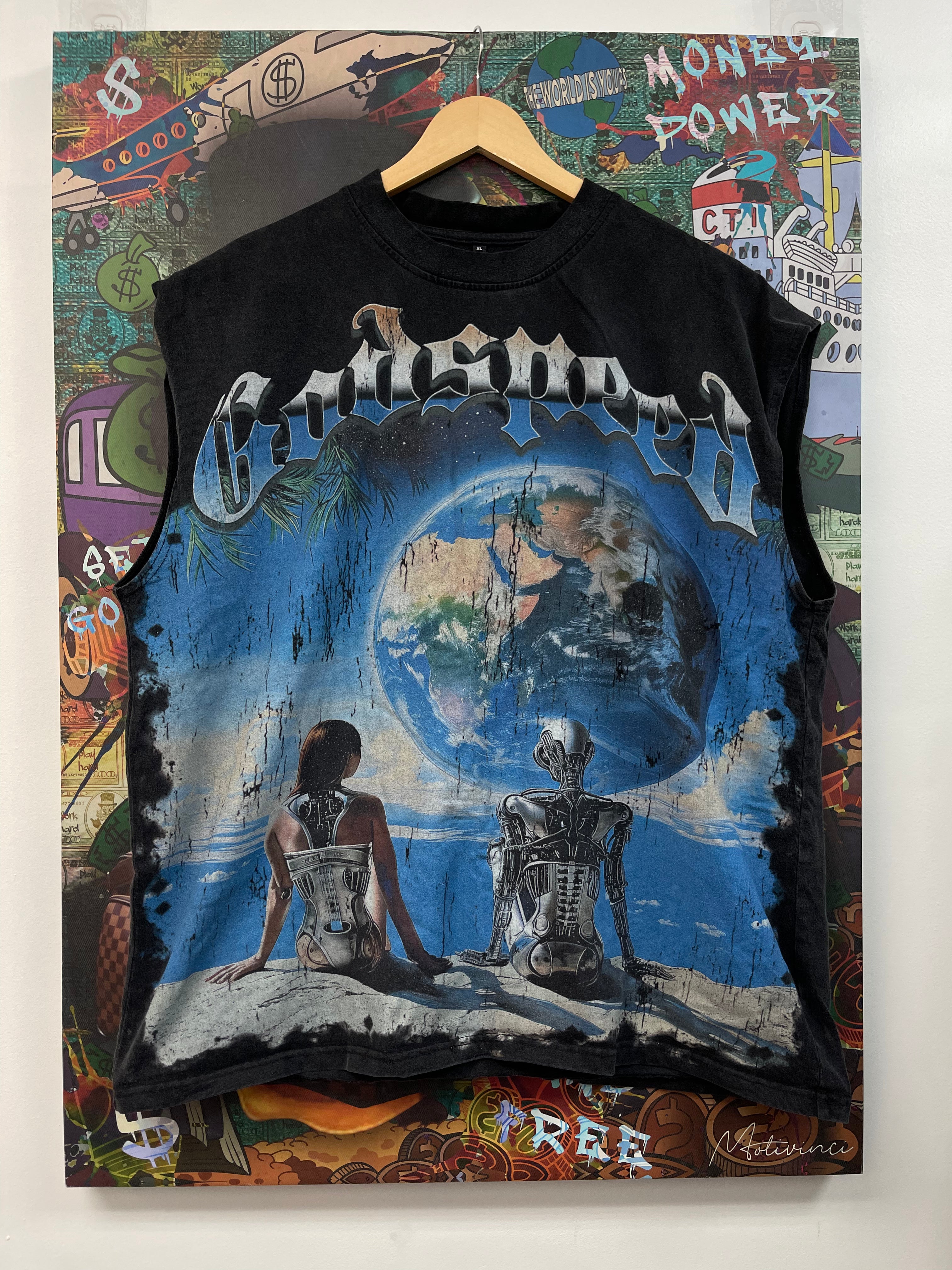 Godspeed Artifical Love Sleeveless Tee