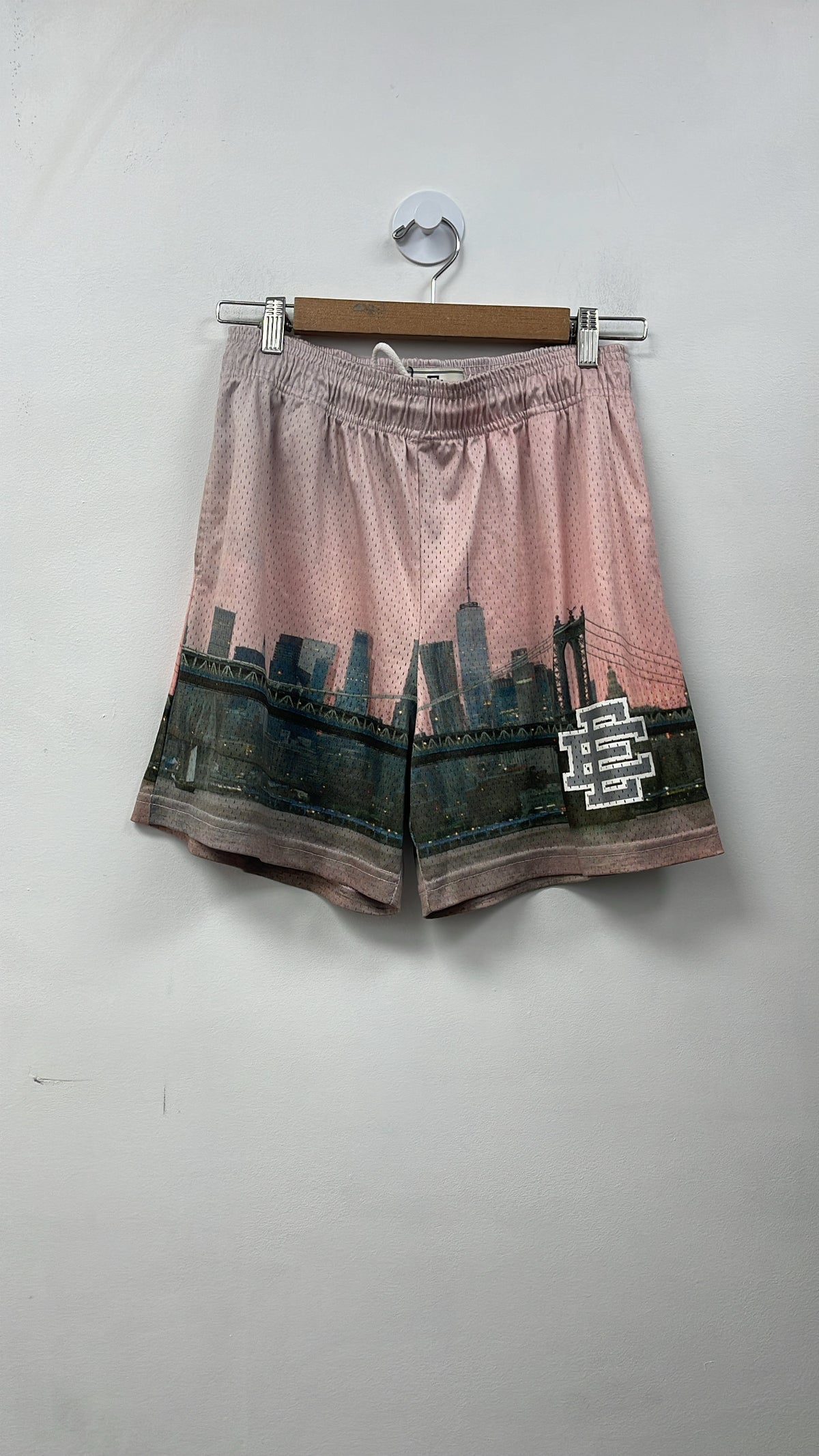 Eric Emanuel Pink Skyline Shorts