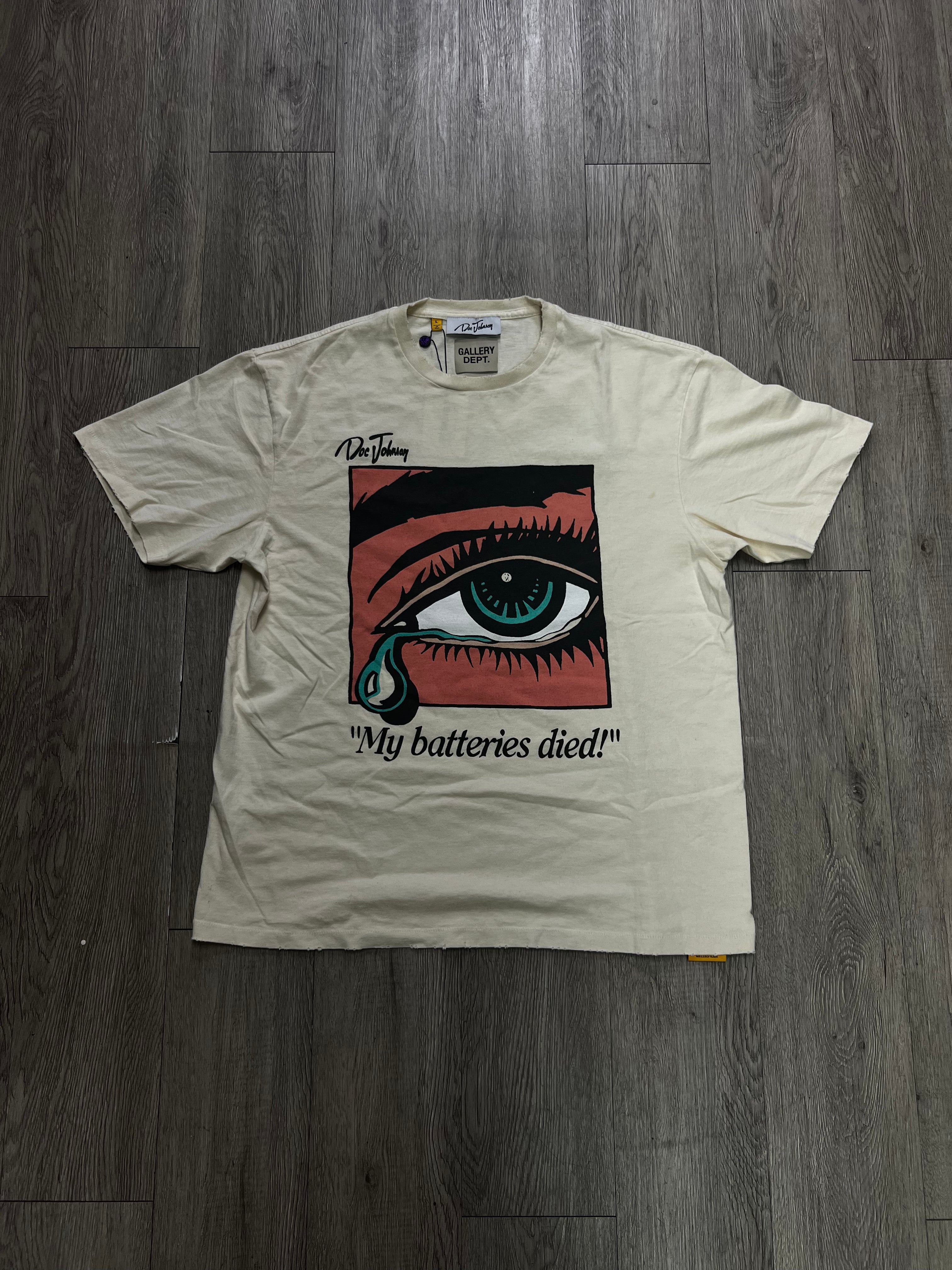 Gallery Dept Doc Johnson Batteries Tee
