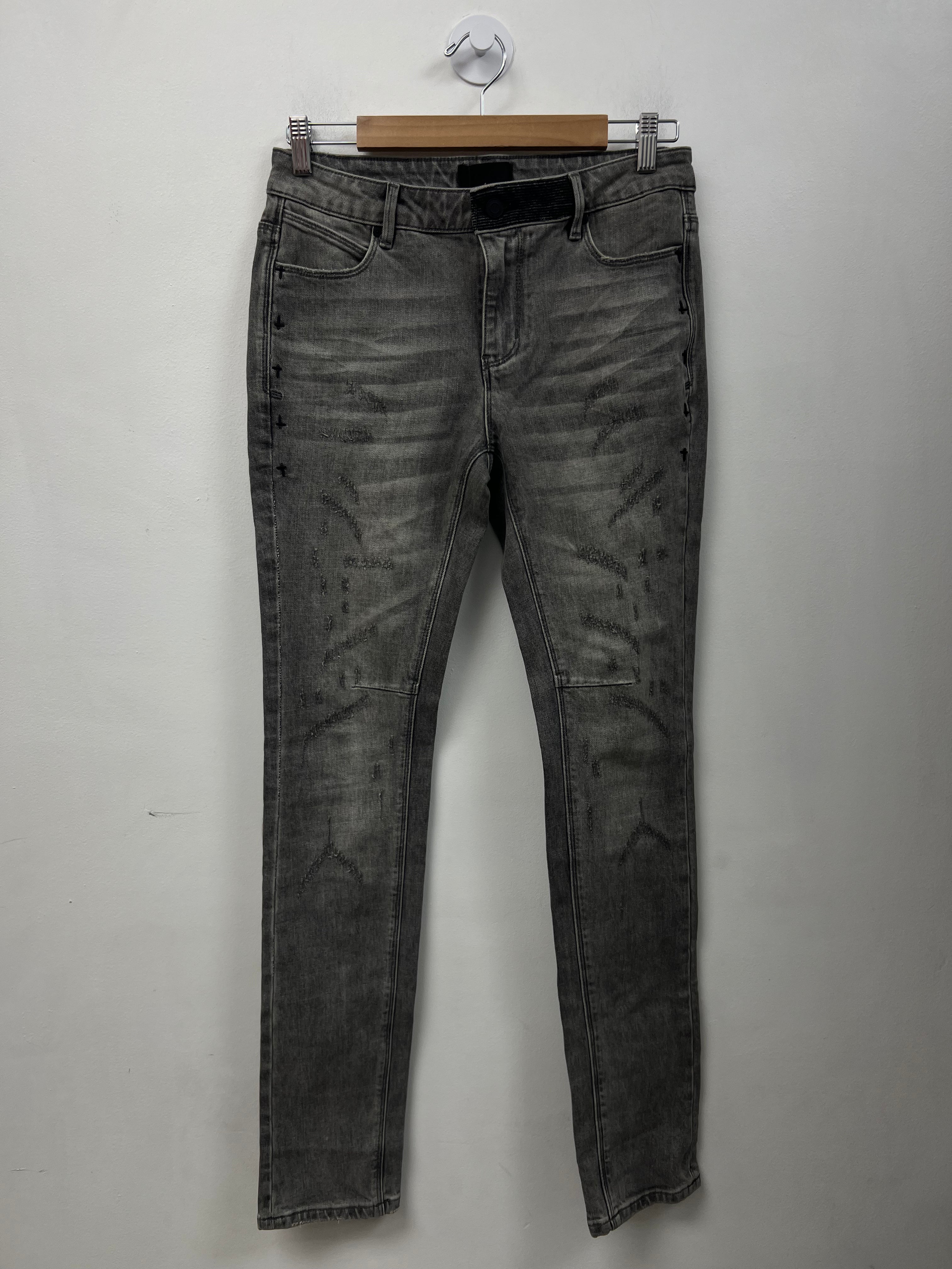 RTA Grey Distressed Jeans