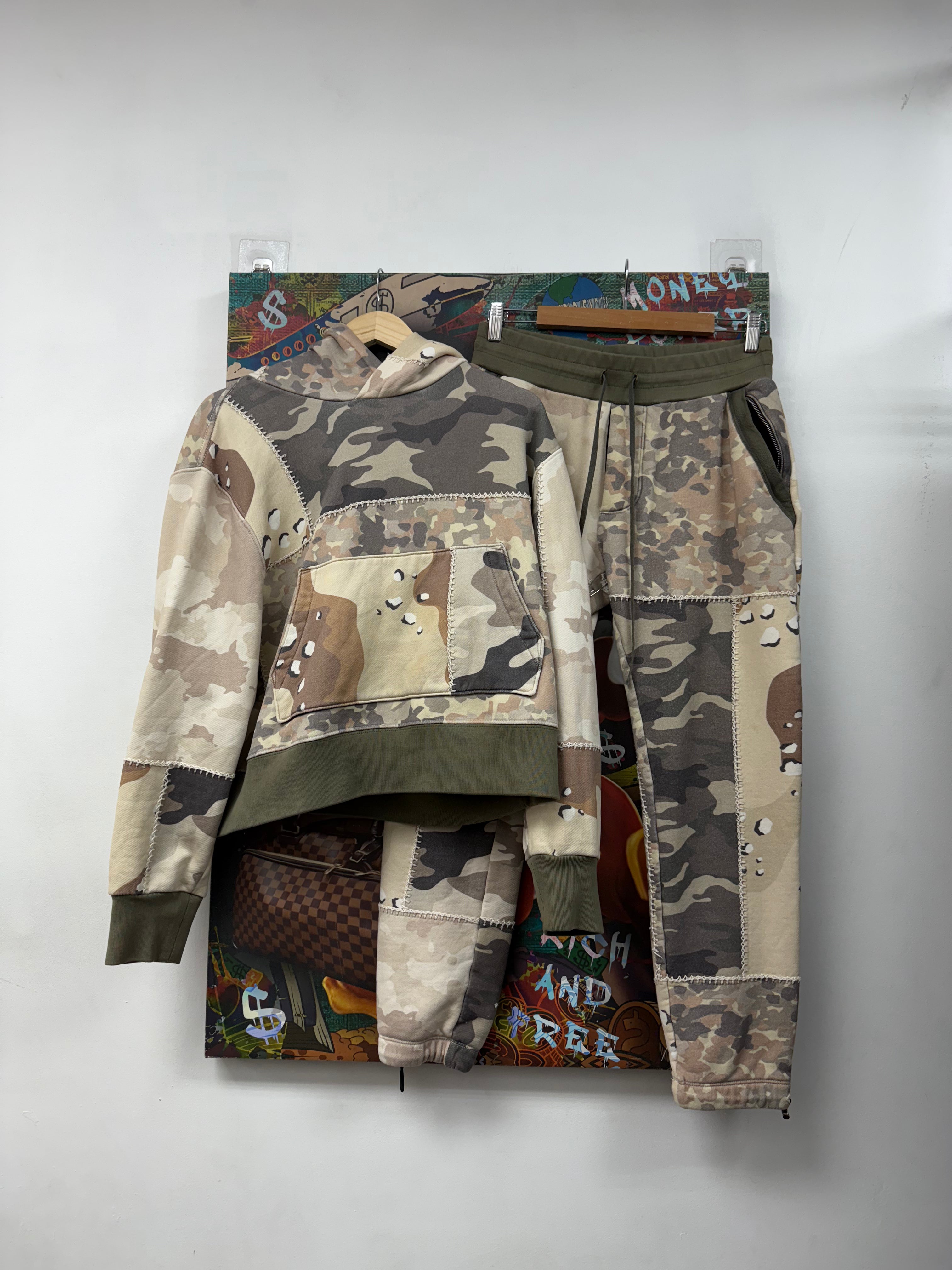 Amiri Desert Camo Sweatsuit