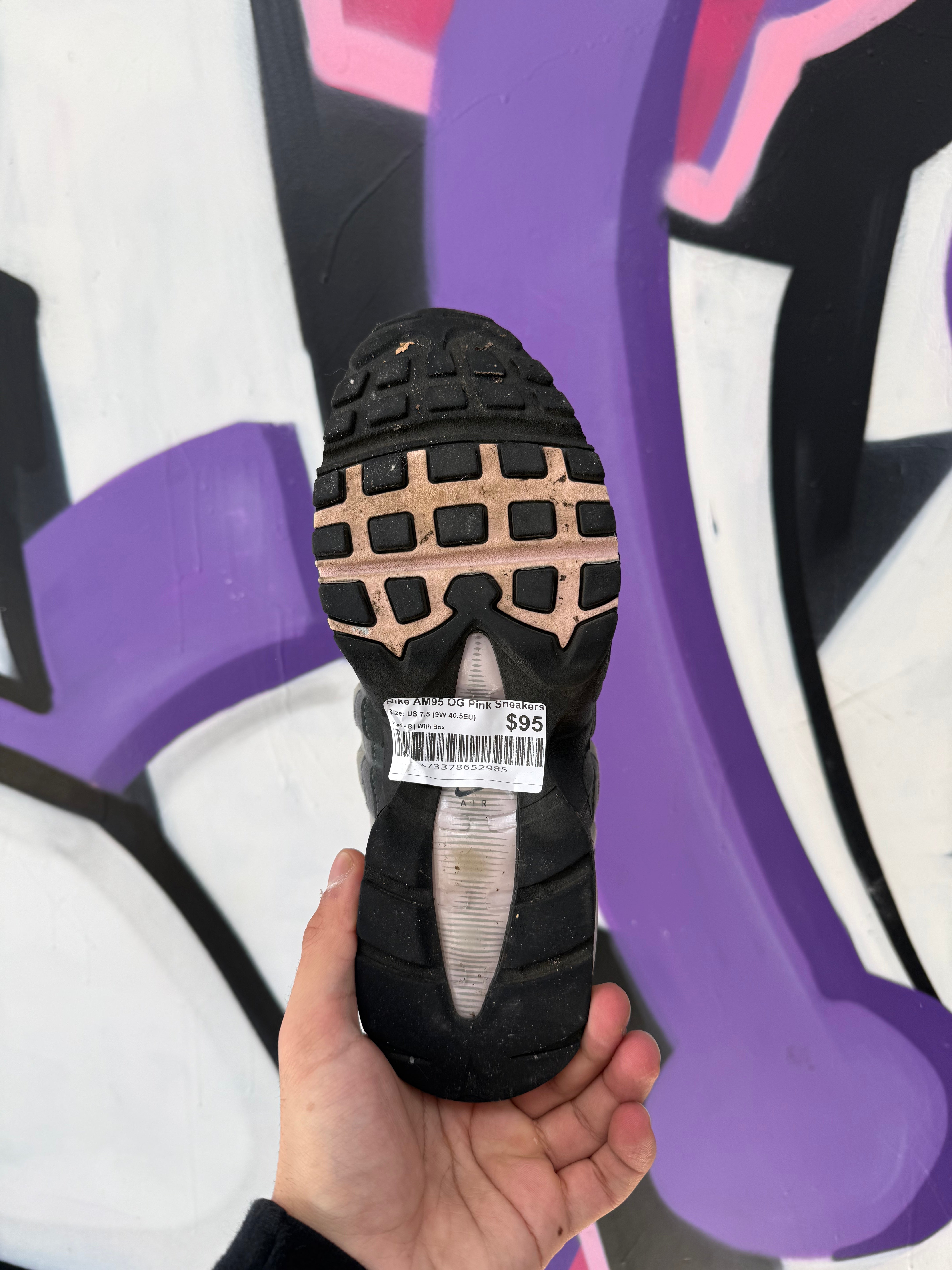 Nike AM95 OG Pink Sneakers